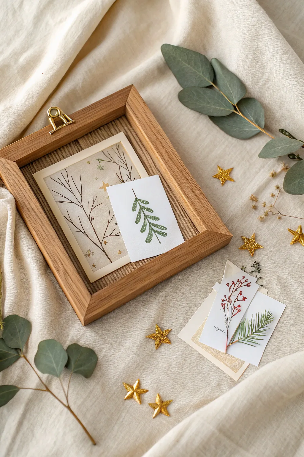 Elevate your holiday decor with this DIY Christmas pin board, where simplicity meets festive charm.