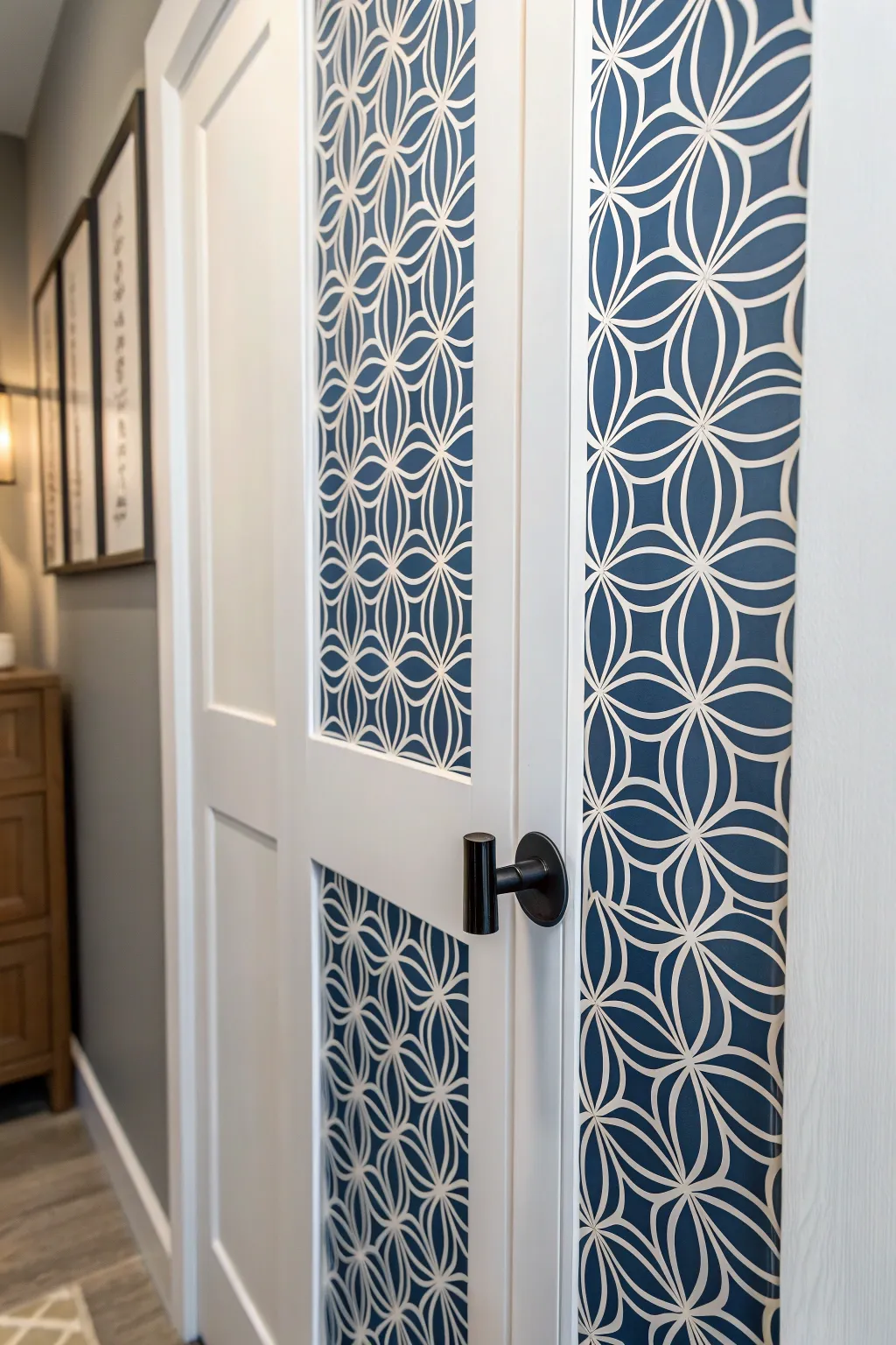 Elevate your style with easy peel-and-stick wallpaper transformations.