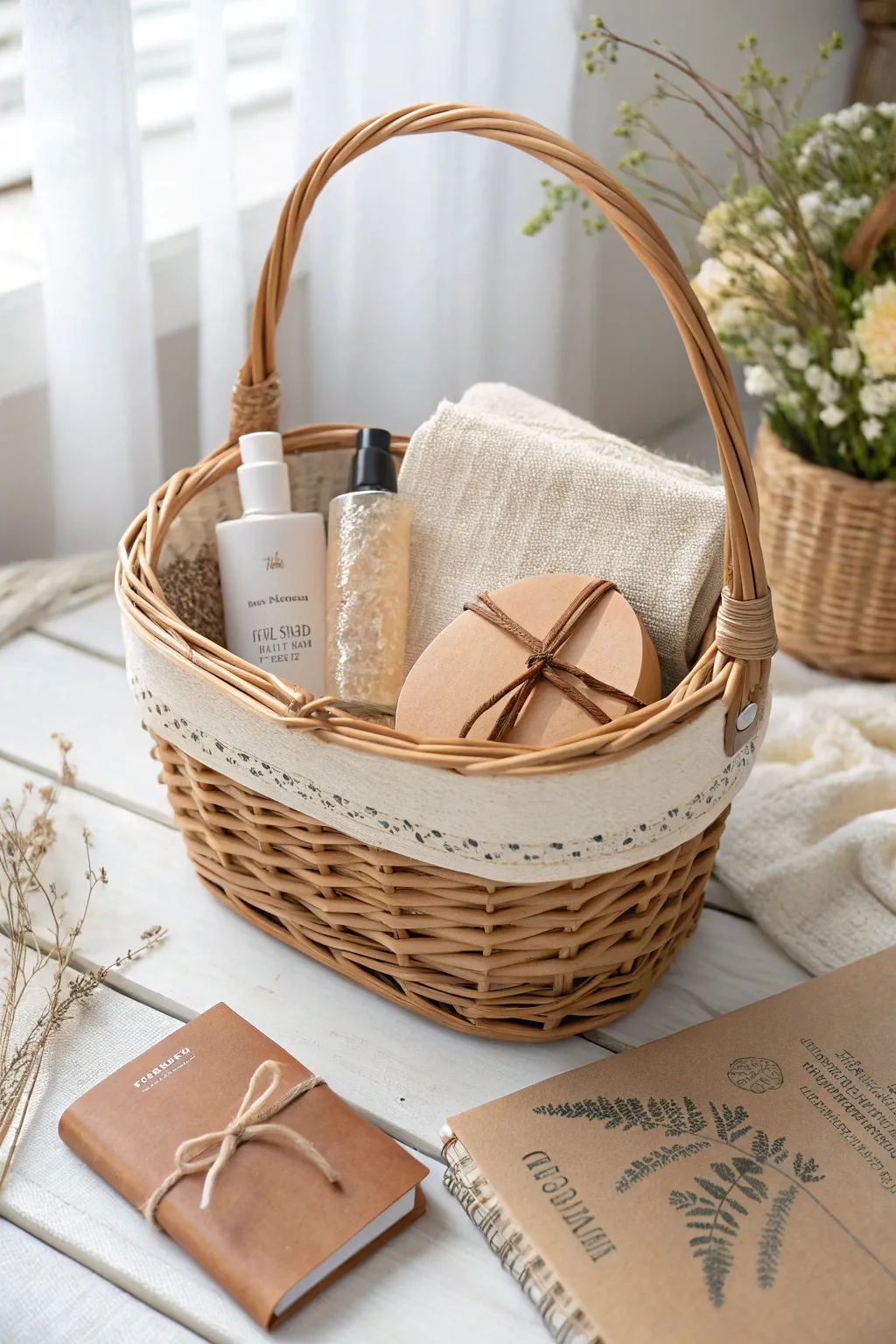 Wanderlust dreams captured in a basket: the perfect Easter treat for travel lovers.
