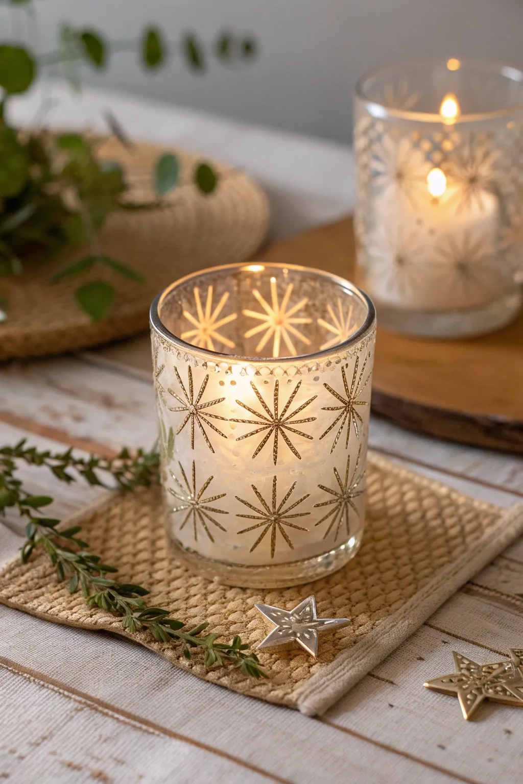 Illuminate your space with Starburst Candle Holders—where simplicity meets the magic of fireworks.