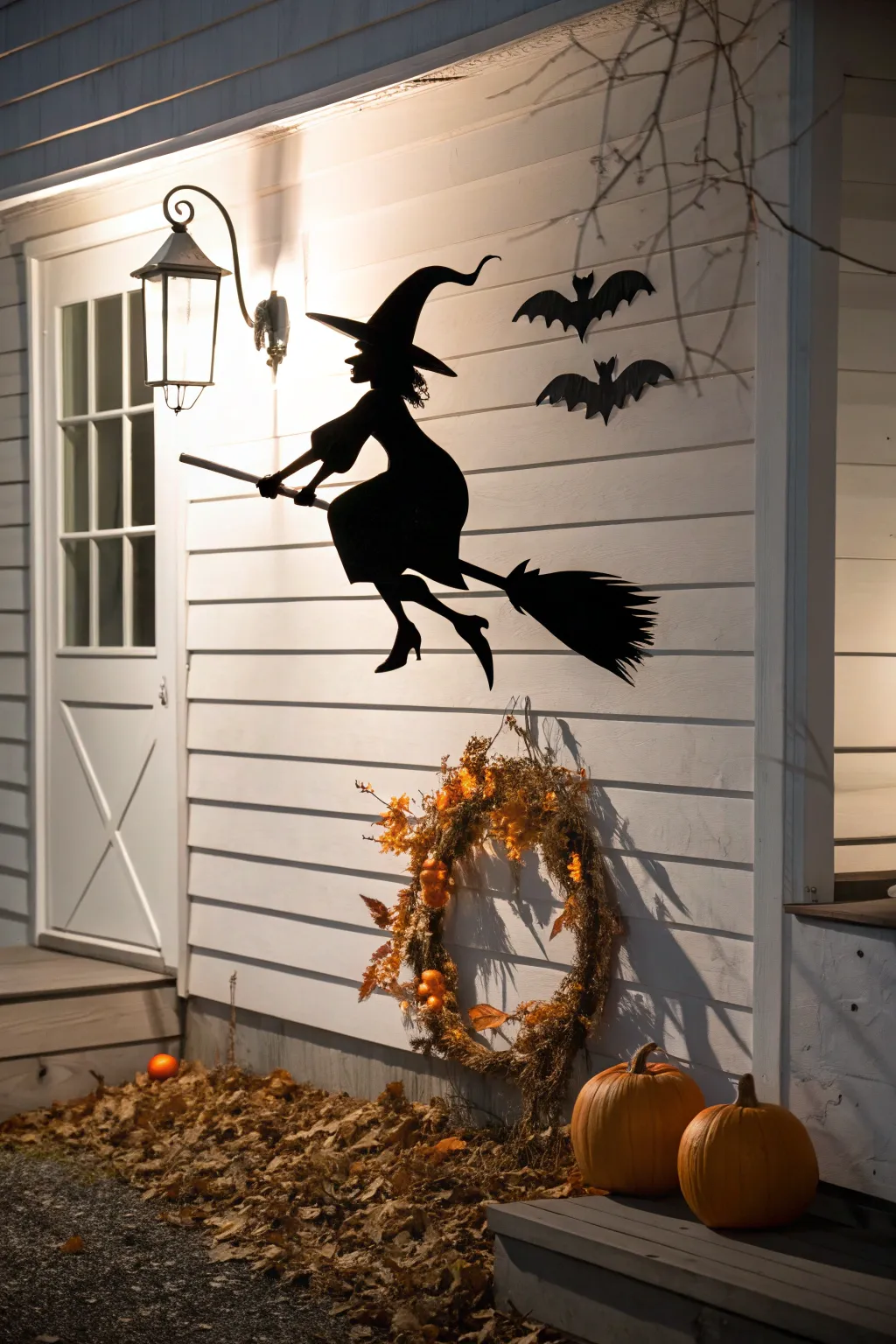 Transform your home into a Halloween masterpiece with enchanting shadow projections.