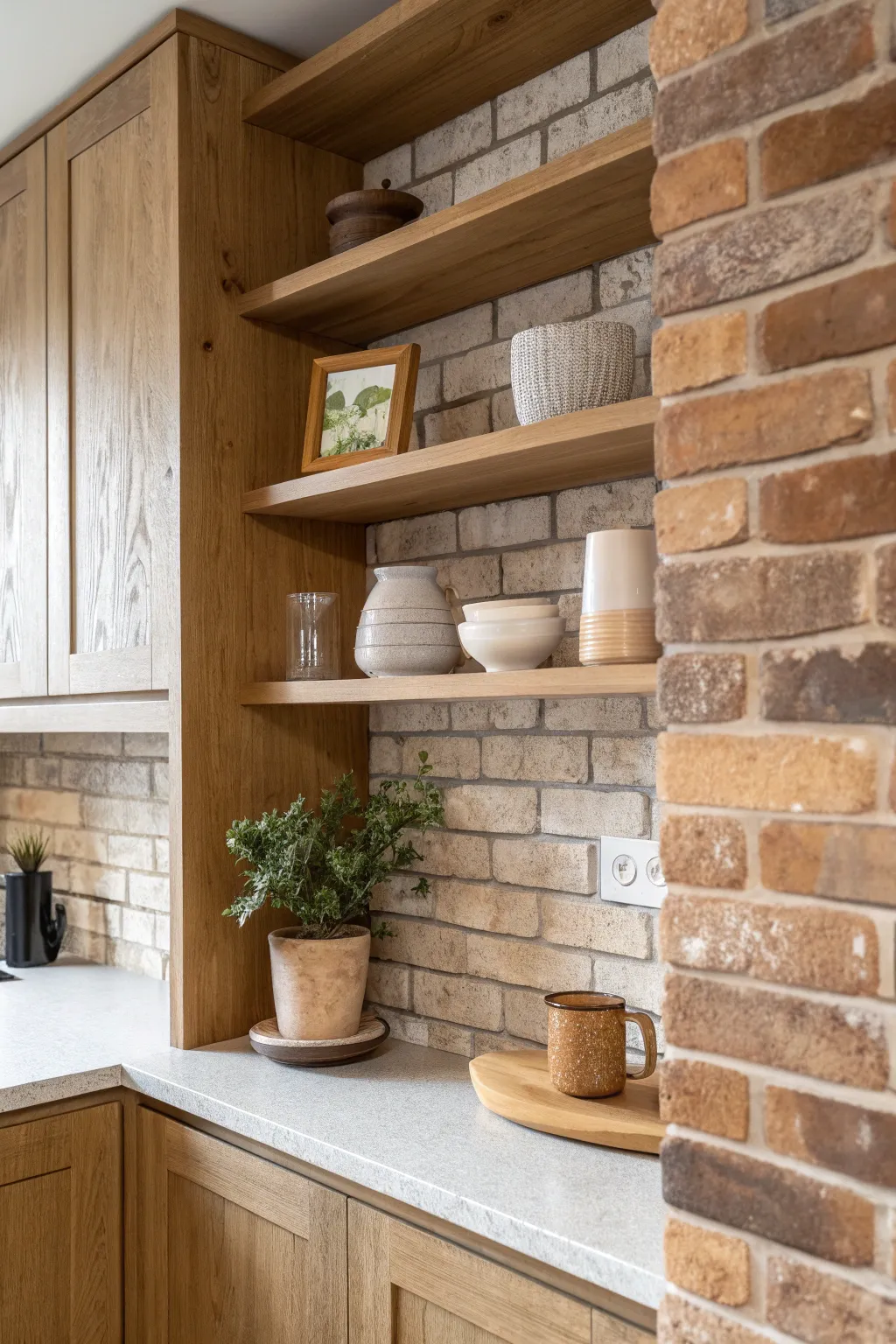 Elevate your kitchen decor with the perfect blend of rustic charm and minimalist elegance. 🌿✨