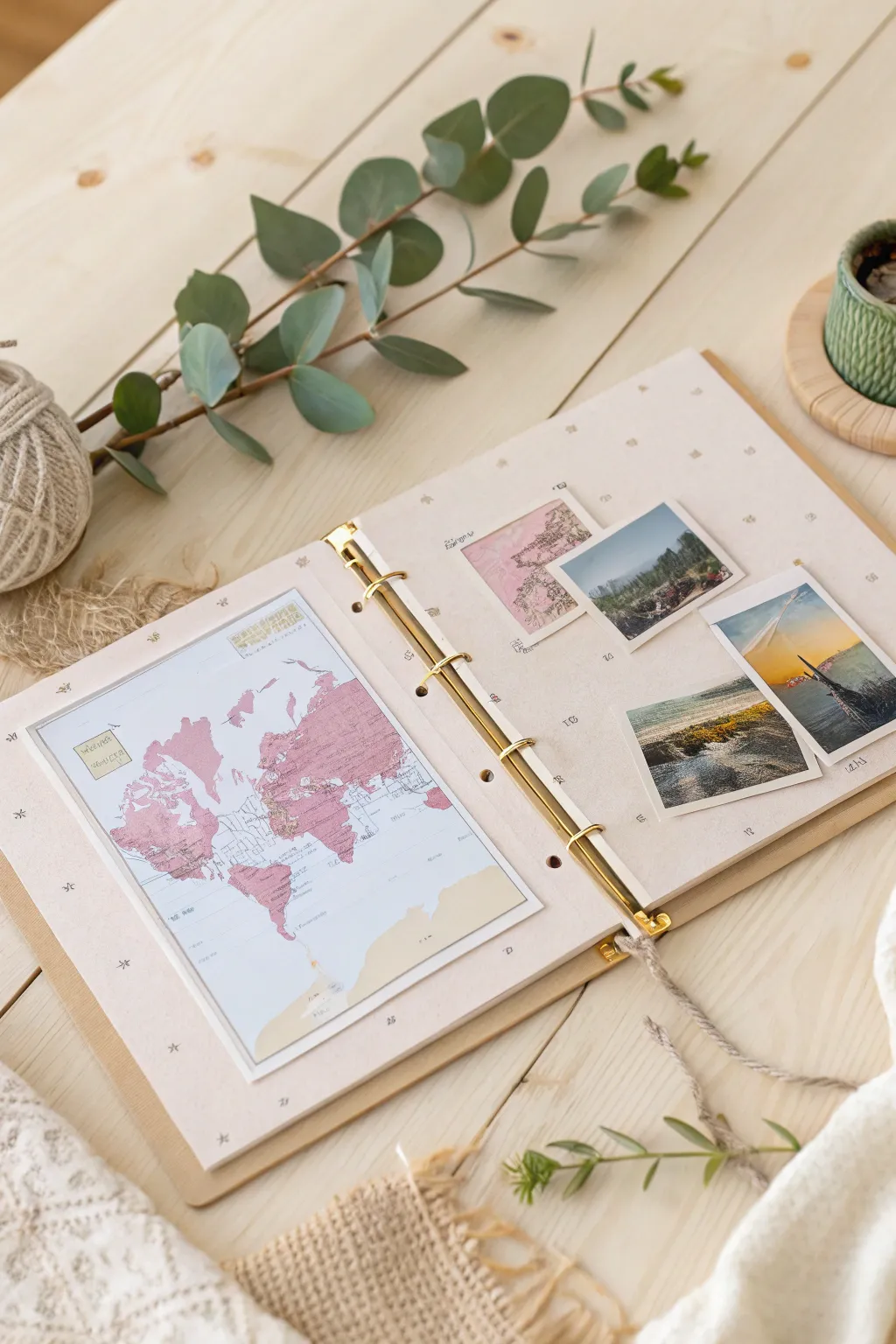 Capture your adventures with a touch of geography and elegance. 🌍✨ #TravelMapMemories