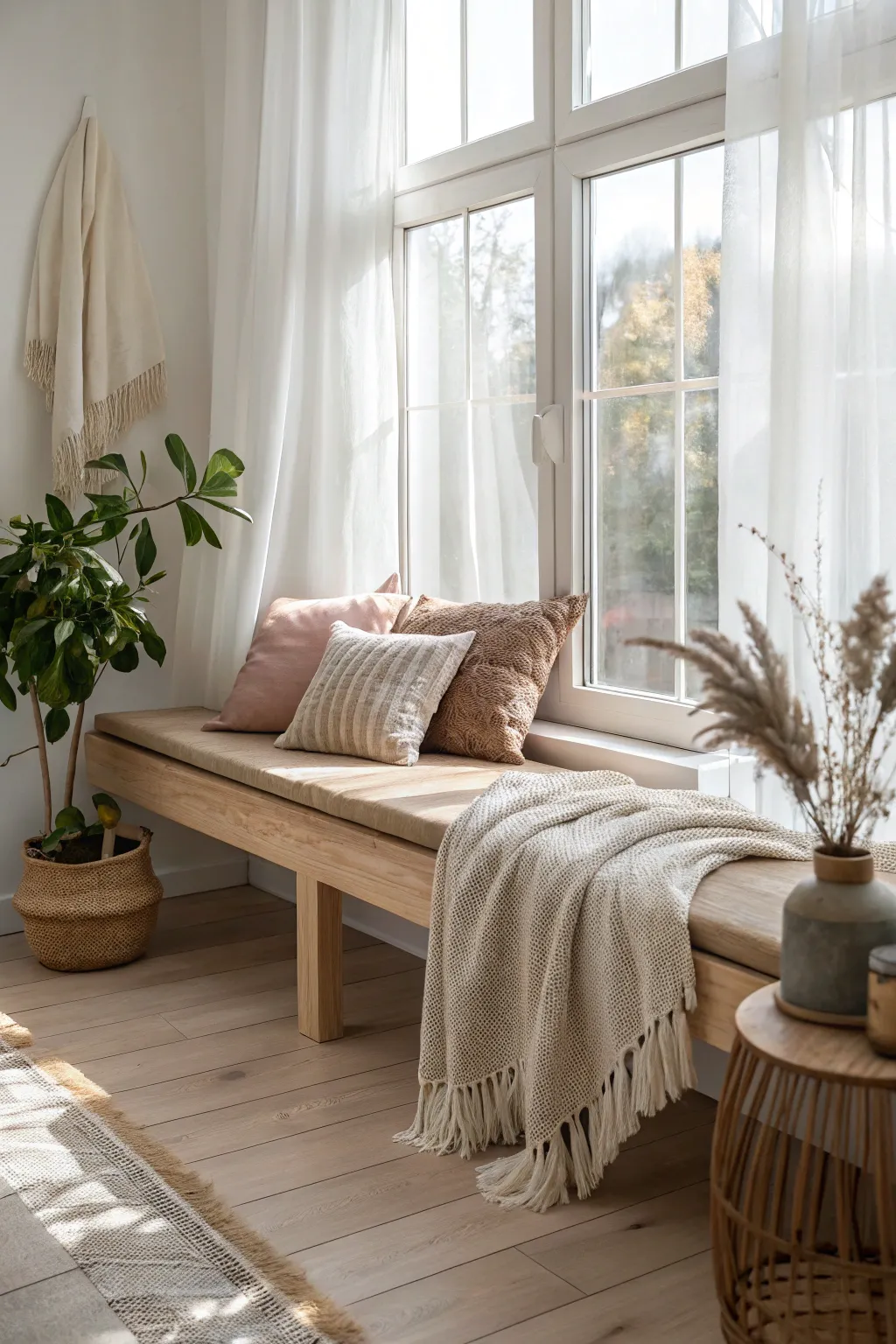 Find your personal retreat in a beautifully crafted window seat—perfect for escaping with a good book and a warm cup of tea.