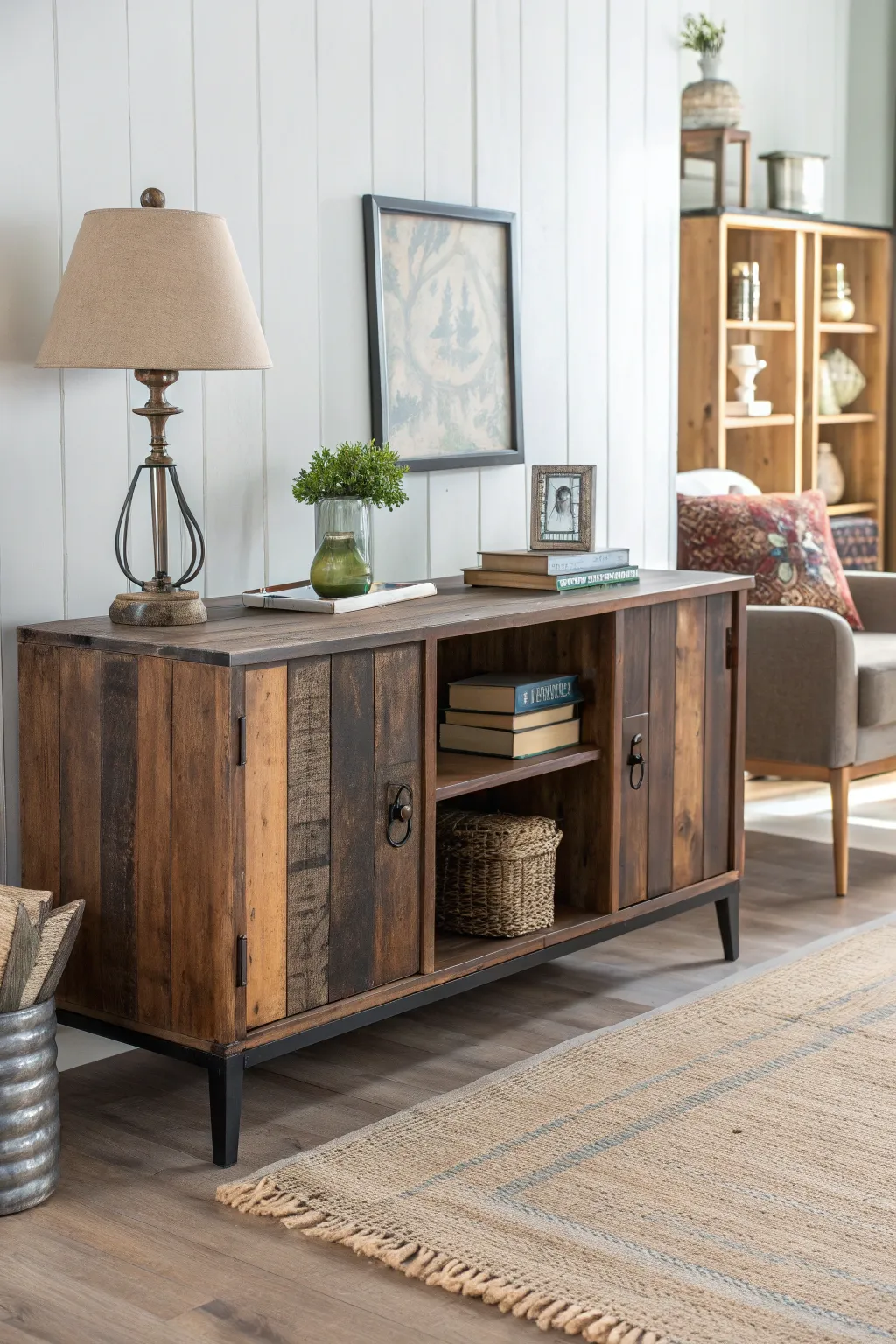 Transform your space with an eco-friendly upcycled sideboard—where sustainability meets style!