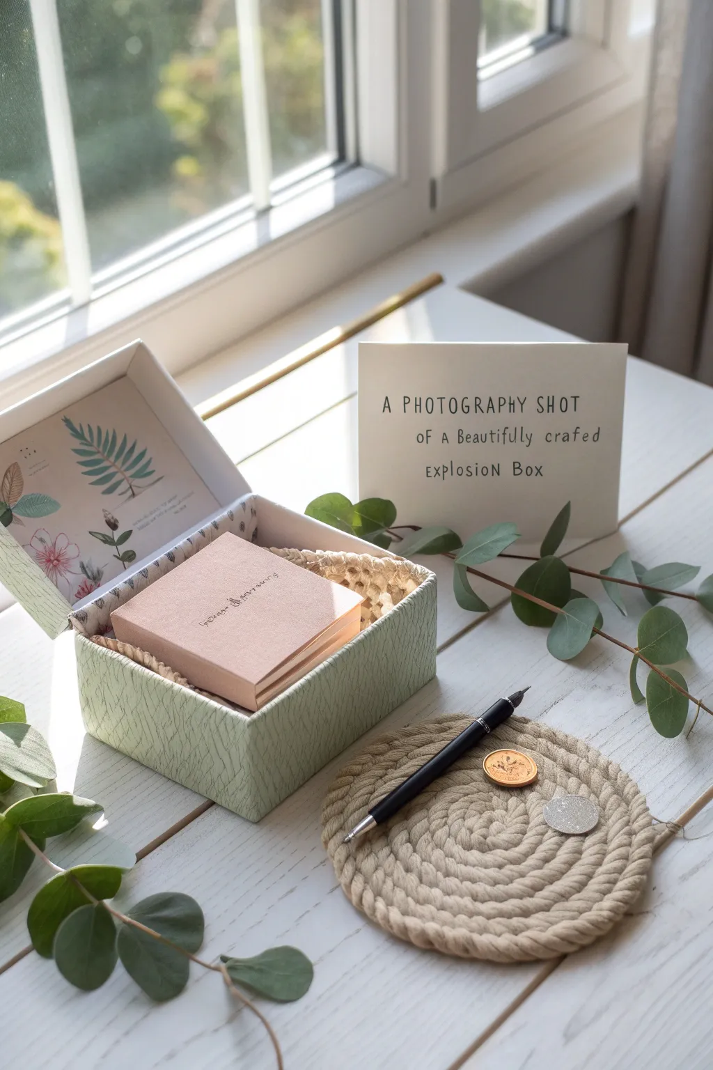 Unveil layers of love with a handmade explosion box, the perfect DIY Valentine's surprise for him.