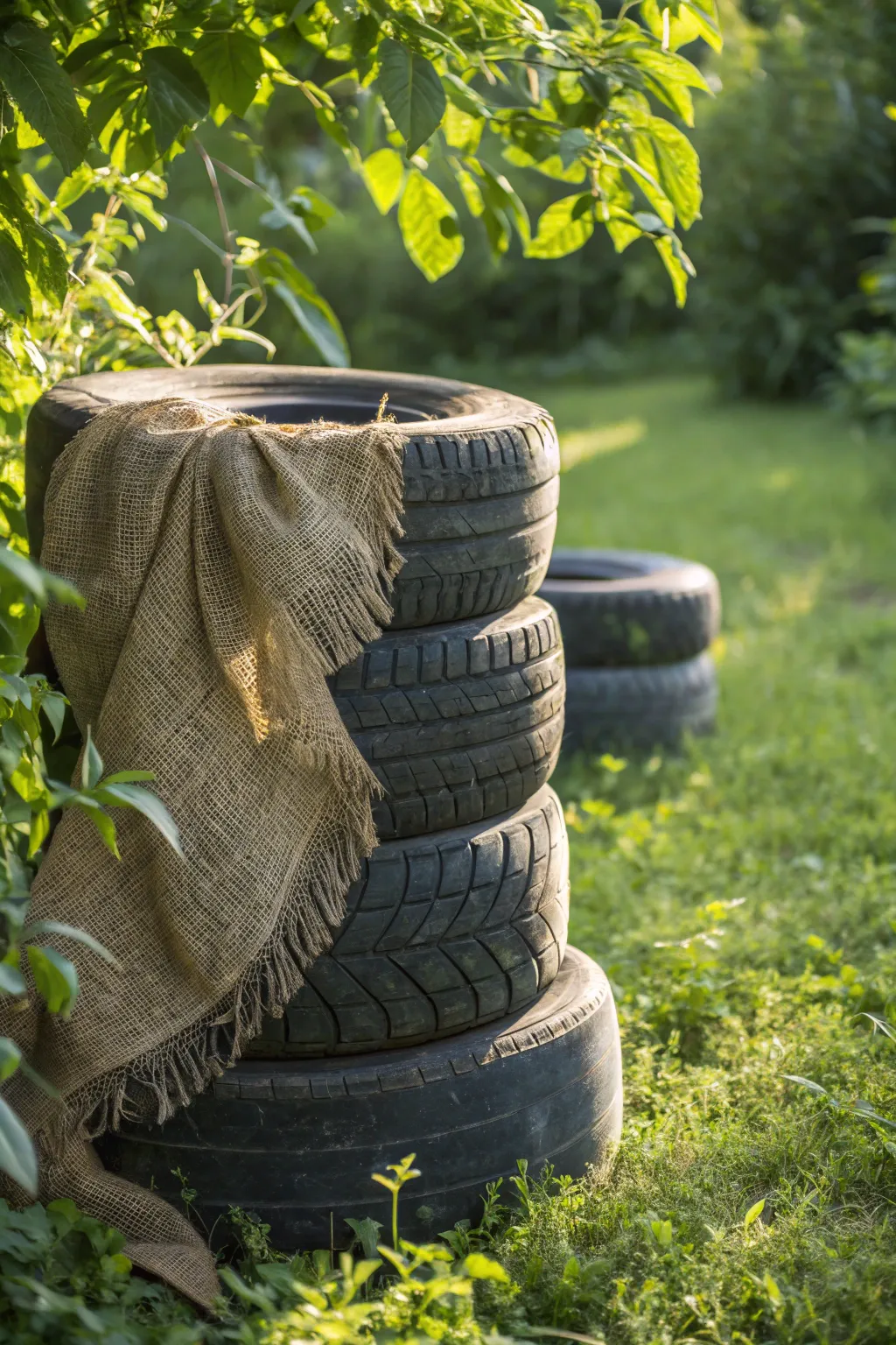 Transform old tires into eco-chic worm bins and make recycling stylish!