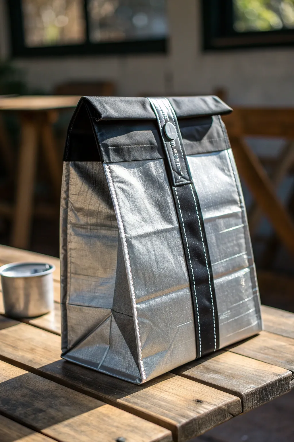 Elevate your lunch game with a stylish duct tape creation. #DIYLunchBag