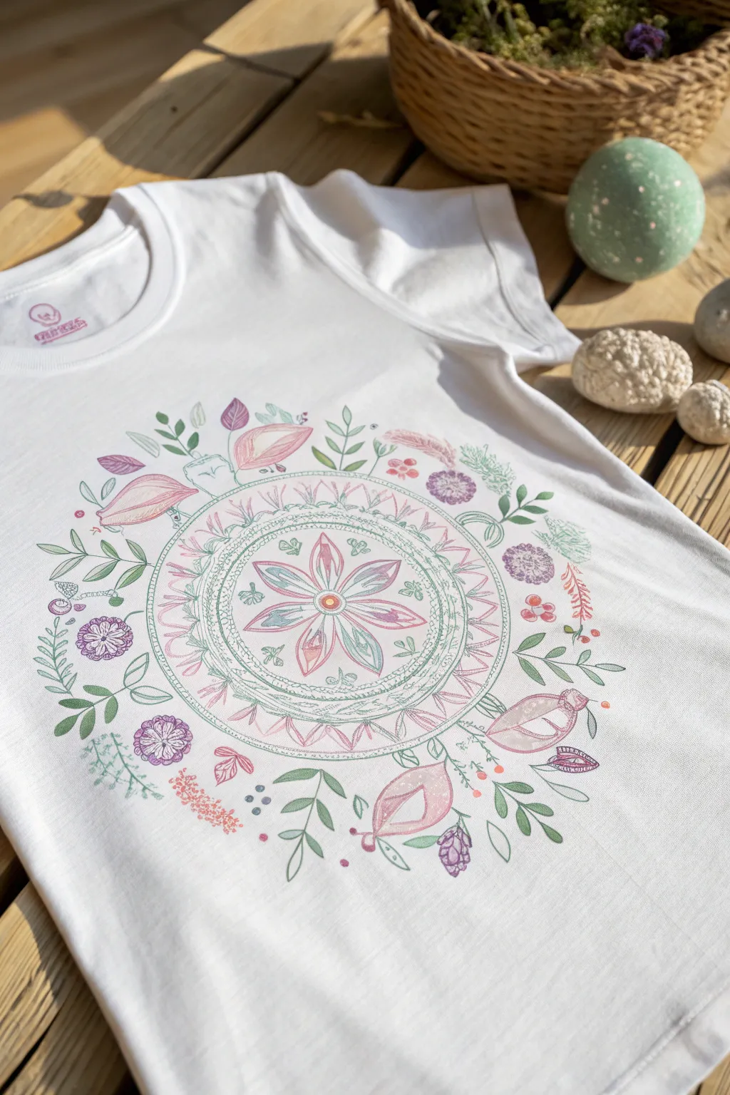 Discover the elegance of Easter with a mandala touch—perfect for a chic and playful spring wardrobe.