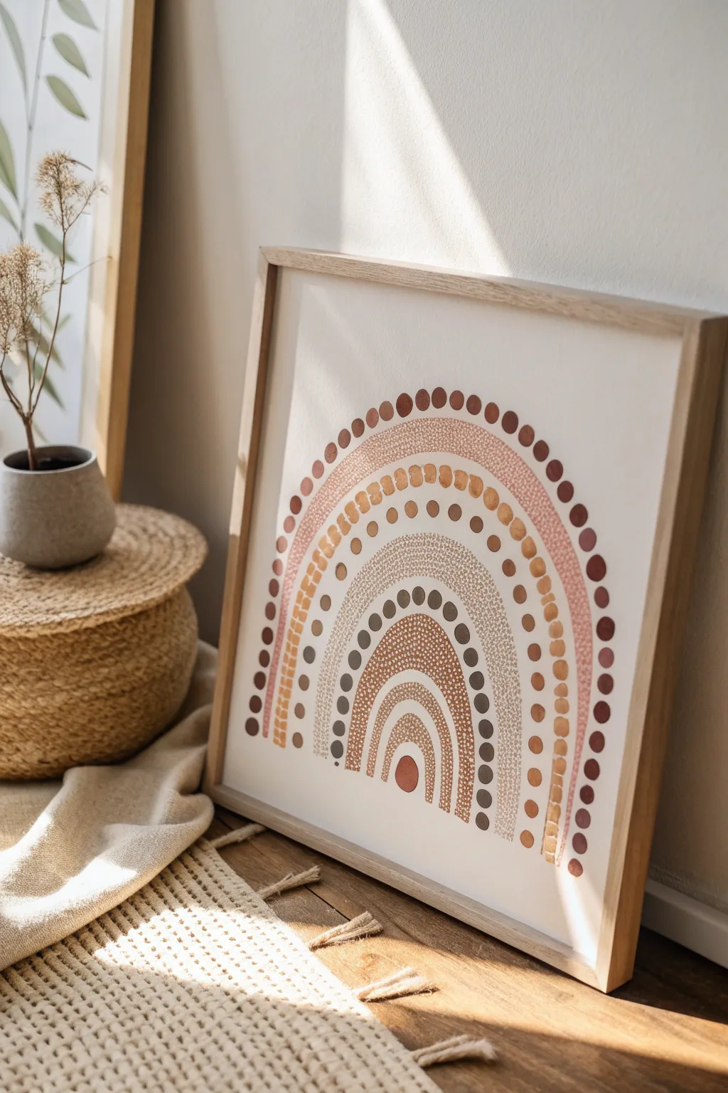 Unleash your creativity with abstract dot collages, where simplicity meets artistic freedom.