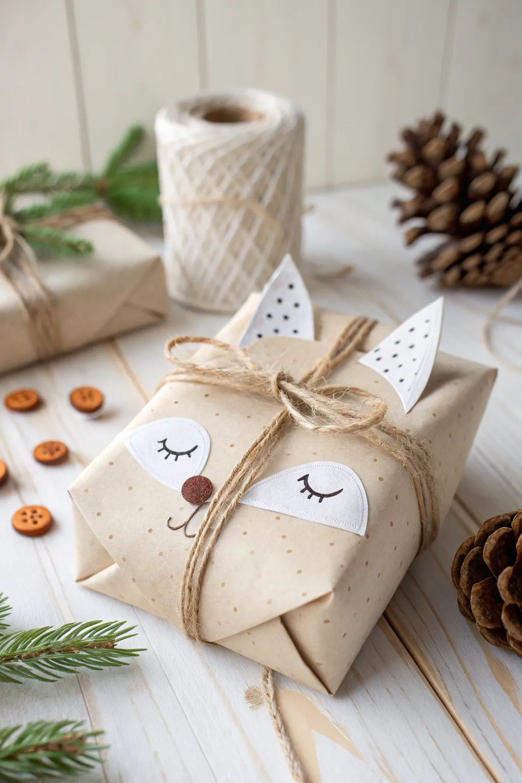 Whimsical Eco-Friendly Animal Wraps: Unwrap the joy of sustainable gifting!