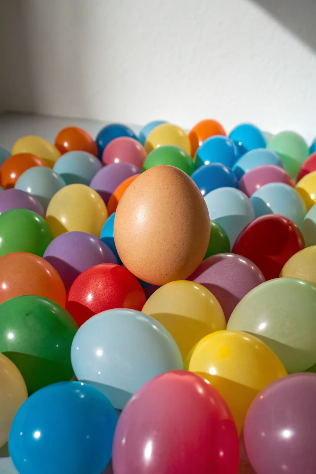 Bounce into creativity with this playful egg drop design!