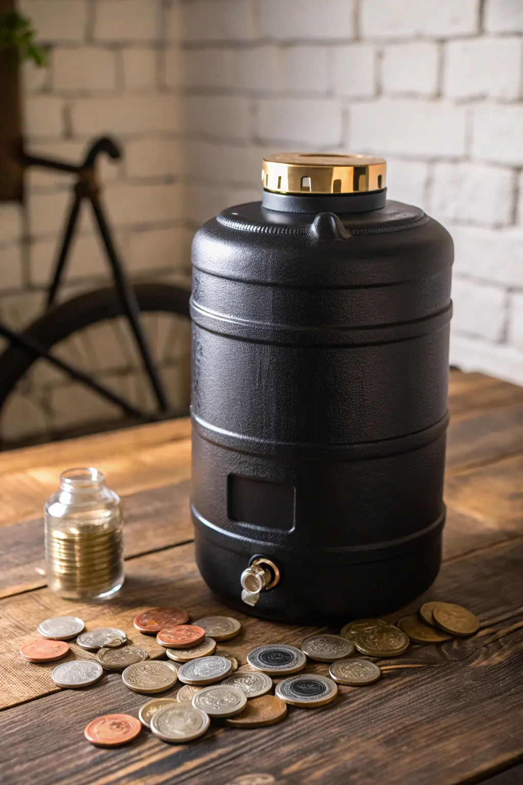 Transform your savings game with this gigantic, stylish piggy bank!