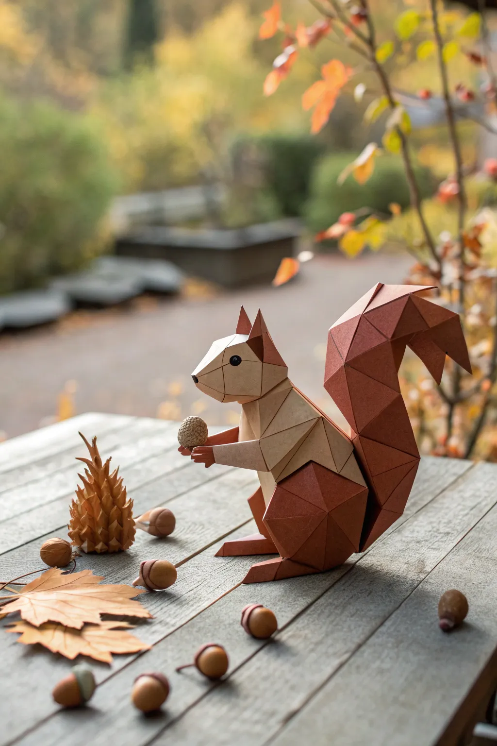 Embrace the beauty of fall with this charming squirrel craft—perfect for little hands and imaginative garden adventures!