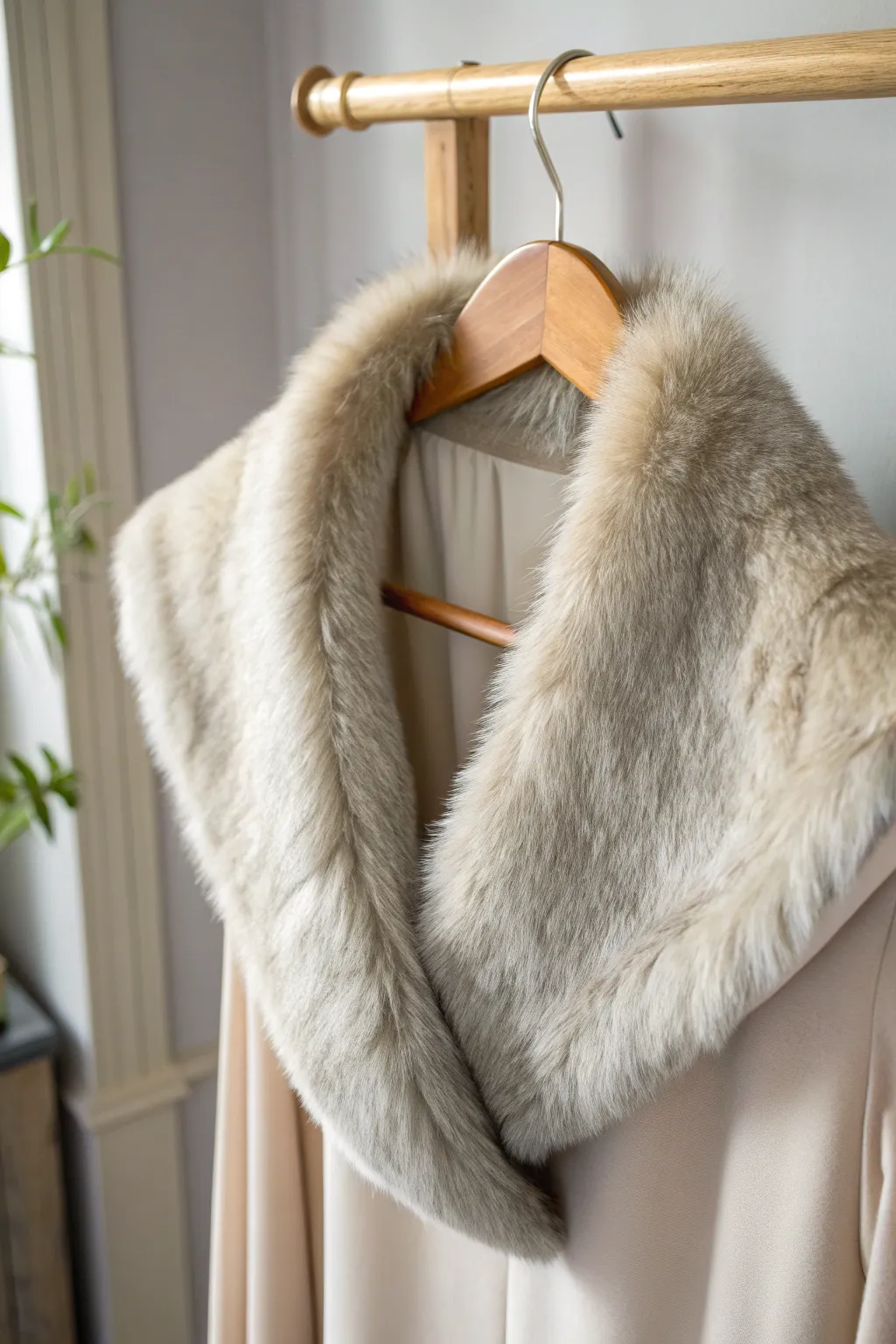 Elevate your winter wardrobe with chic faux fur accents that blend Scandinavian minimalism with boho elegance.