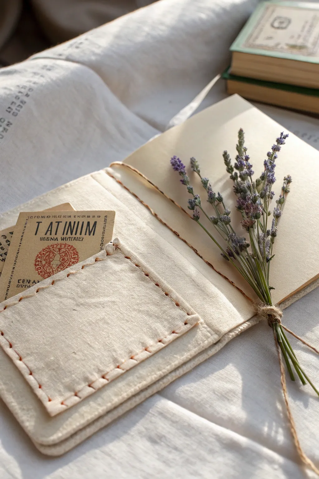 Capture your first date memories in a handmade pocket of love.