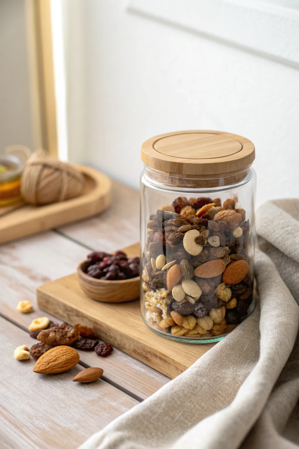 Brighten a teacher's day with a jar of delightful snacks, crafted with care and simplicity!