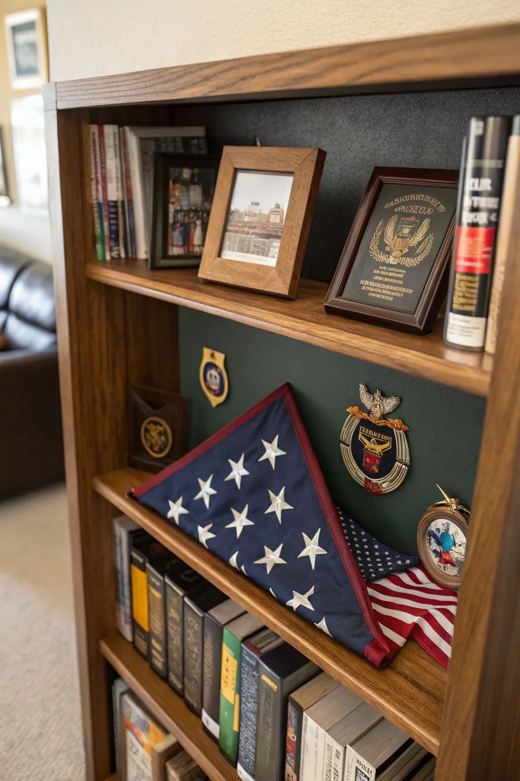 Insignias that enhance visual impact.