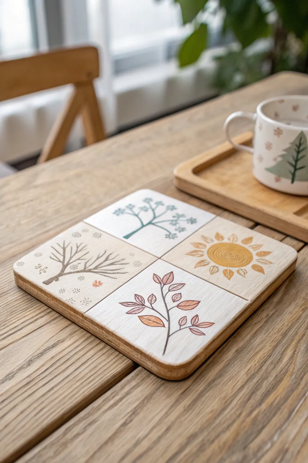 Enhance your coffee table with seasonal charm and Scandinavian elegance.