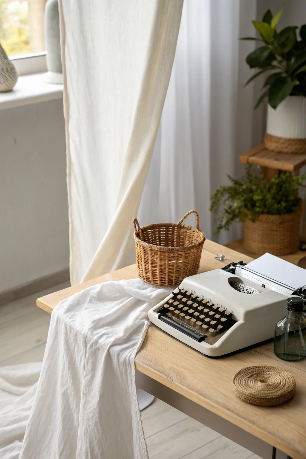 Unleash your inner 'Ghost Writer' with this playful yet sophisticated Halloween costume idea!