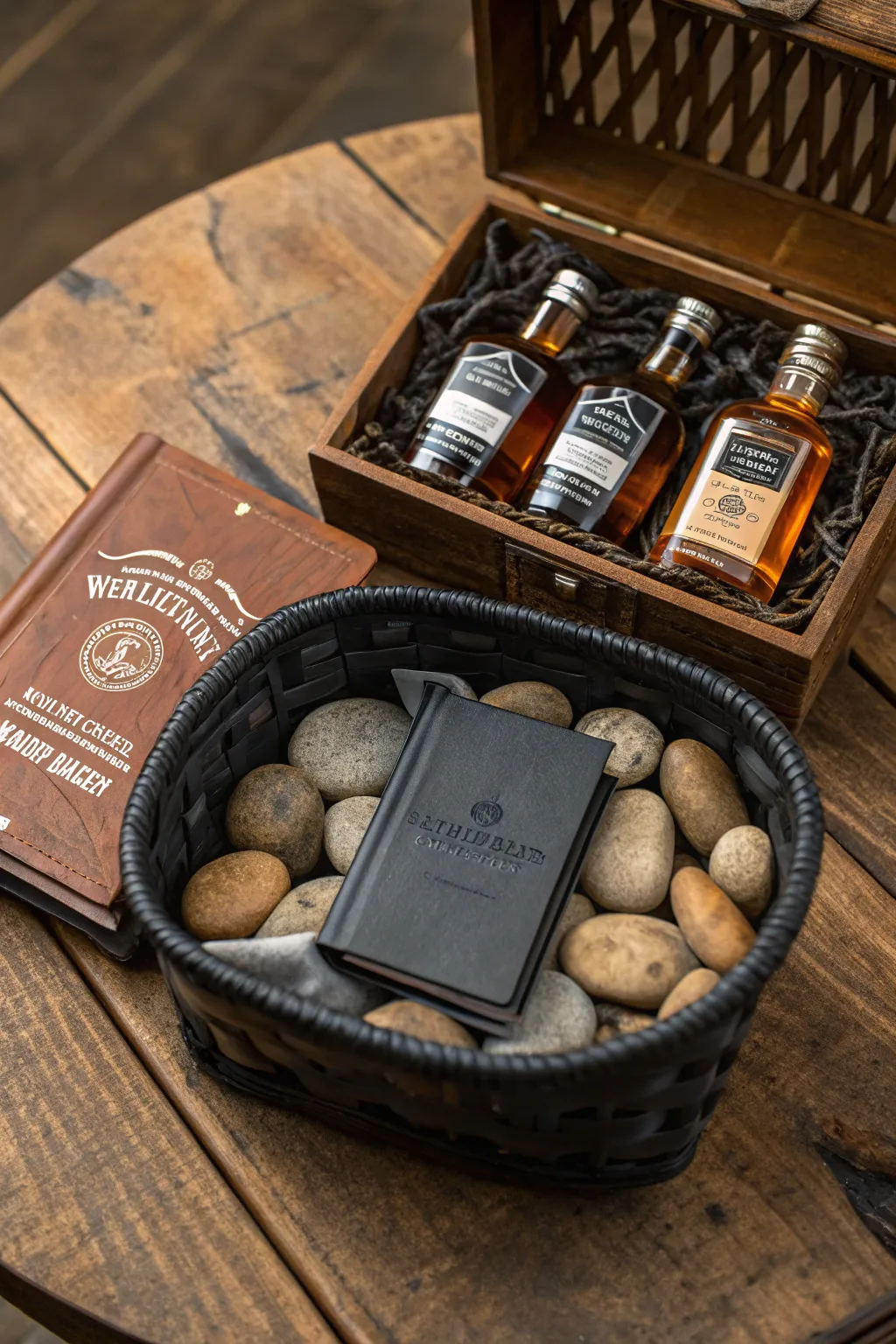 Elevate his evenings with this exquisite whiskey tasting set.