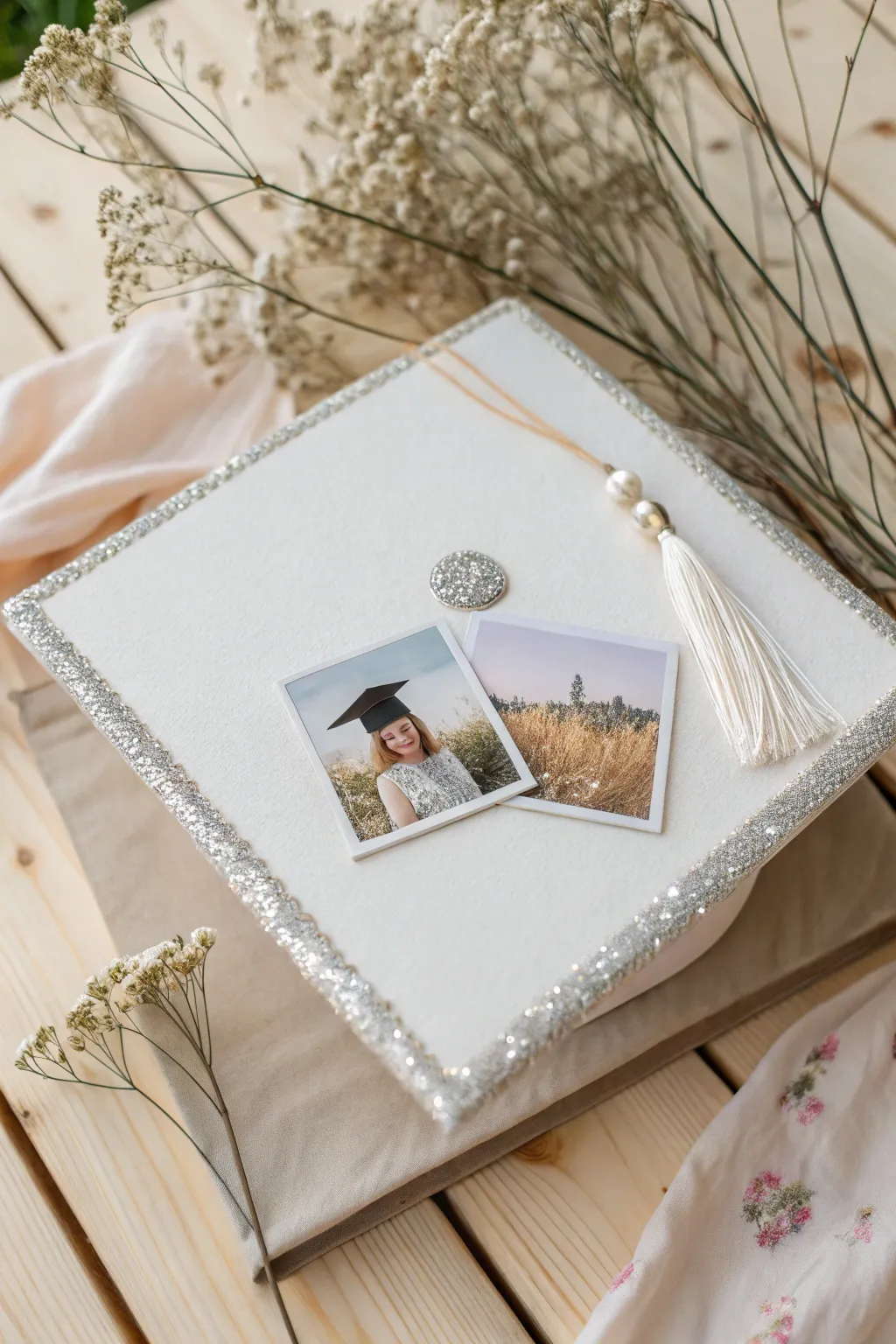 Celebrate your journey with a touch of sparkle and cherished memories.