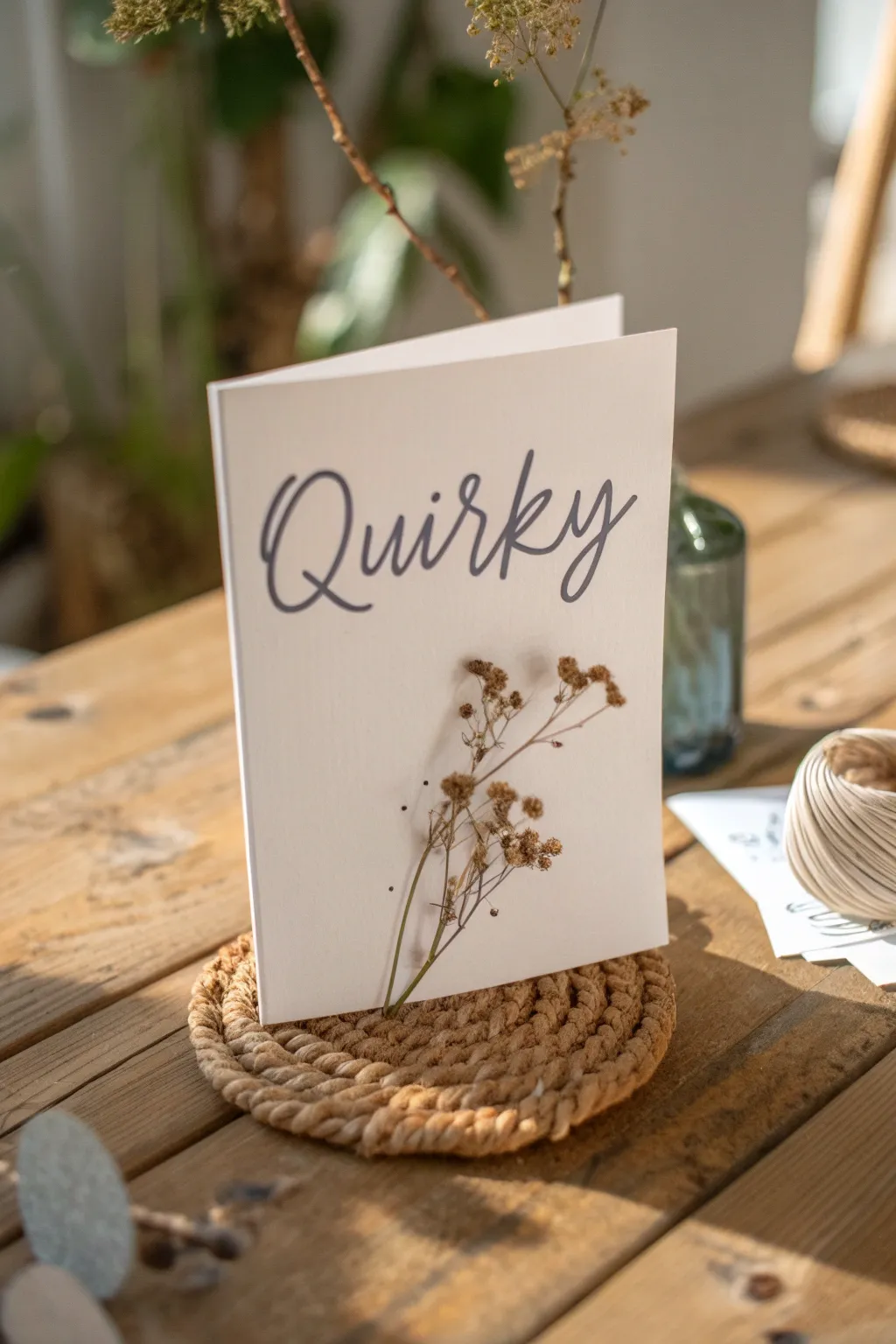 Brighten someone's day with a touch of humor and minimalist charm.