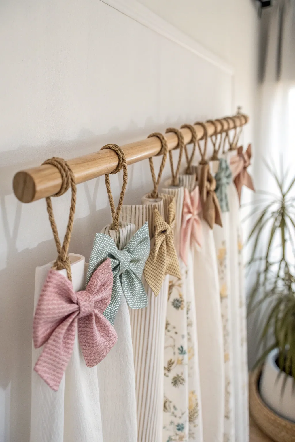 Transform your space with this chic and functional hair bow storage solution, perfect for lovers of Scandinavian and boho styles.