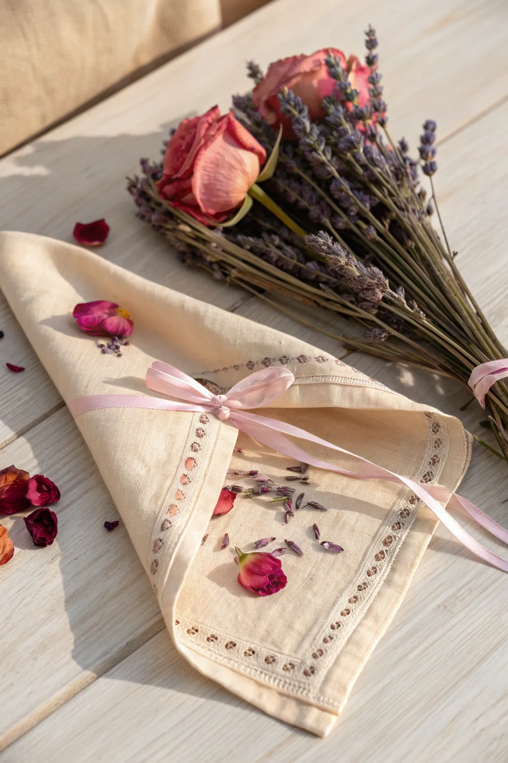 Craft your own scented sachets for a touch of natural elegance in your drawers.