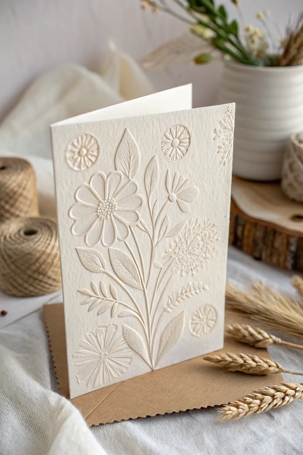 Elegance in Every Detail: Handcrafted Embossed Cards for a Personal Touch