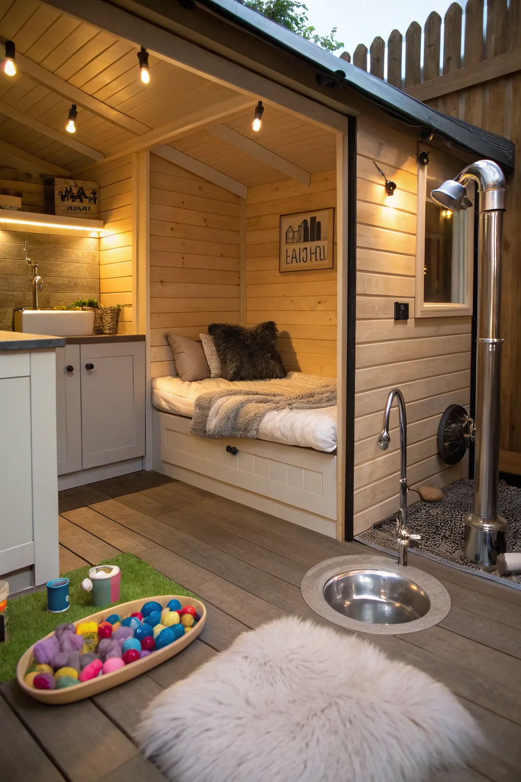 Transform your shed into a luxurious pet palace and watch your furry friends thrive in style.