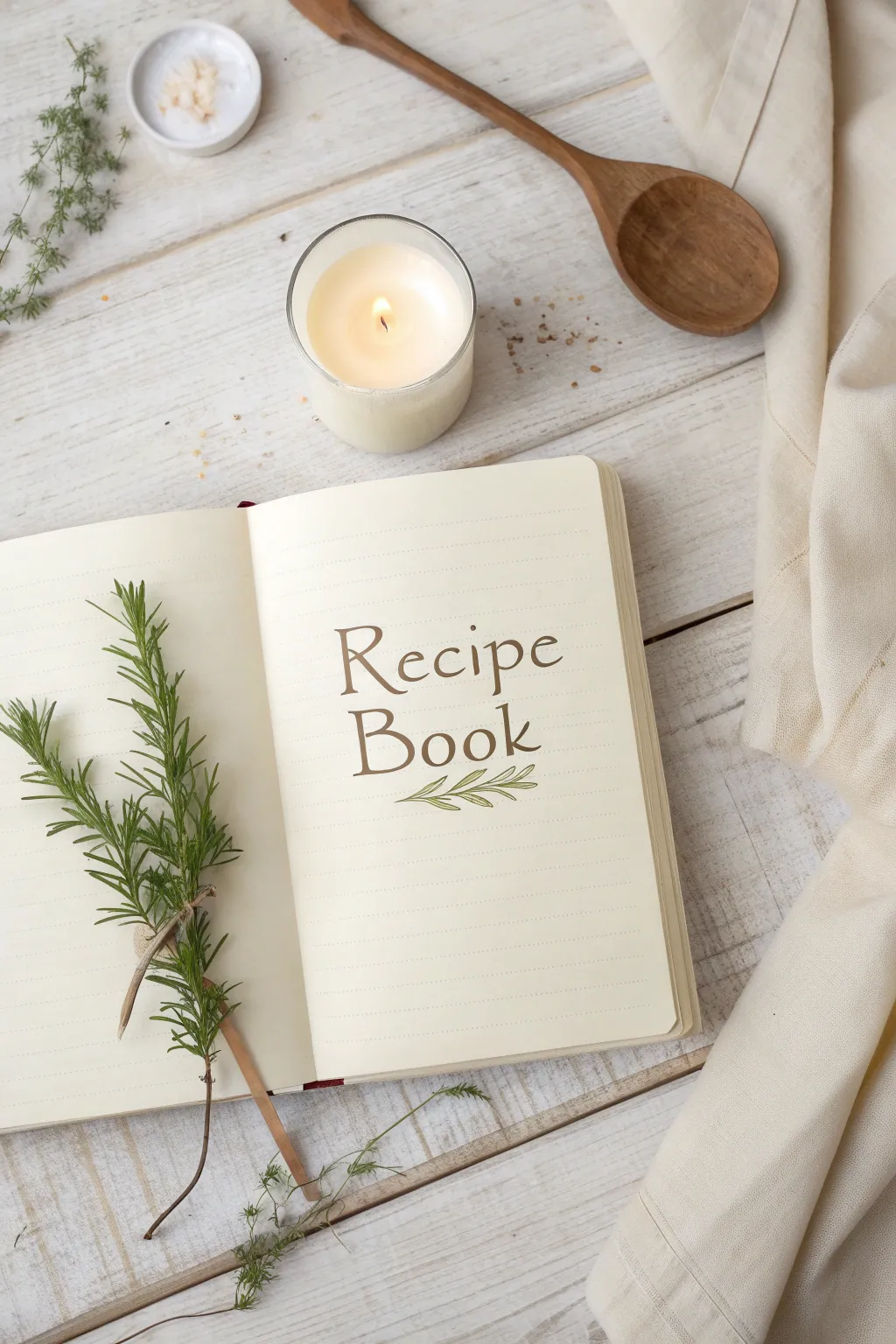 Craft cherished memories with a personalized recipe book, the perfect homemade Christmas gift for mom.