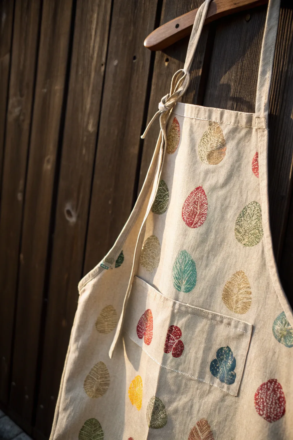 Craft a unique Father's Day gift with personalized thumbprint art on a handmade apron—where family creativity meets functional style.