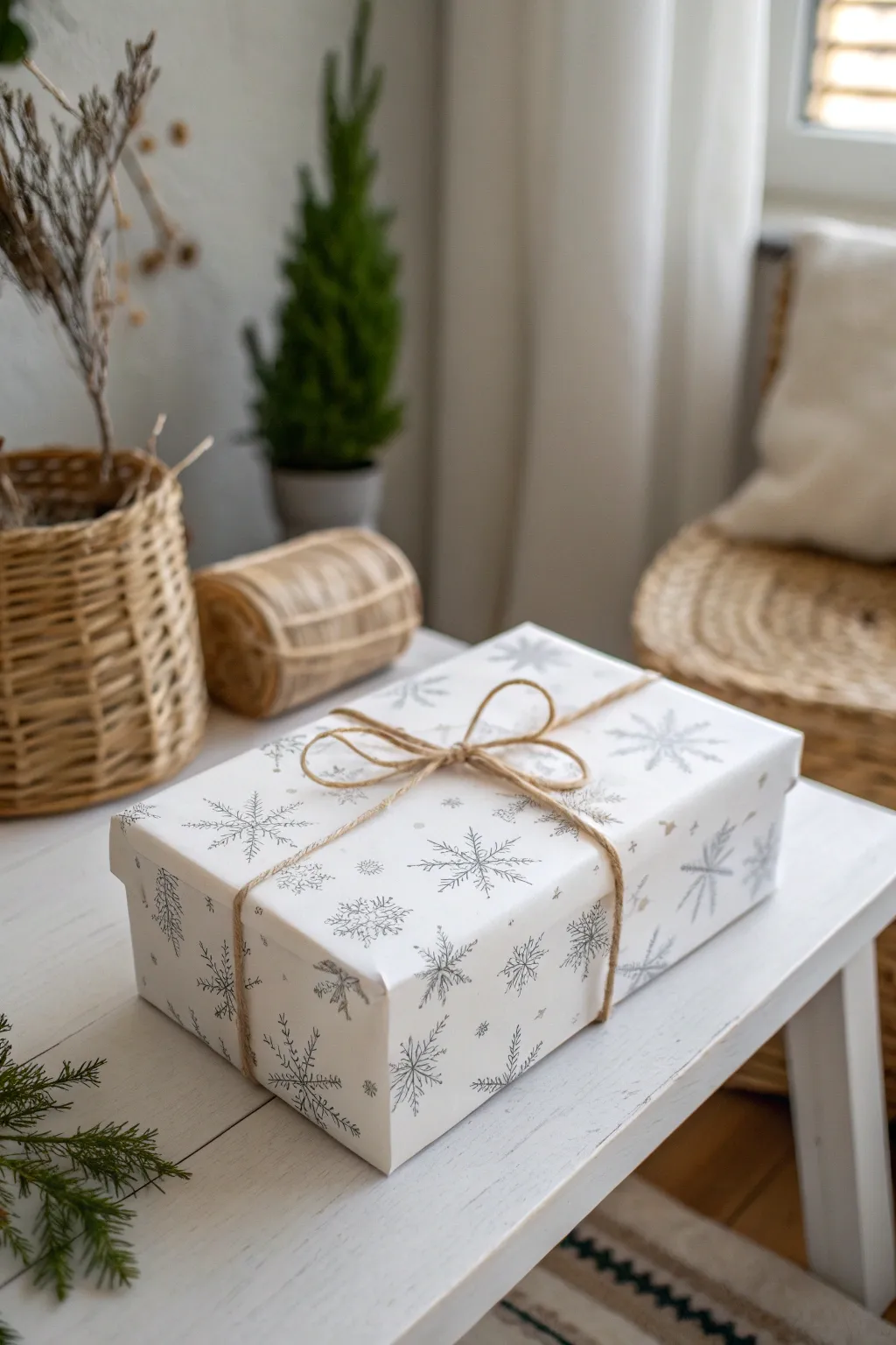 Embrace the season with a touch of elegance: Discover the art of minimalist gift wrapping.