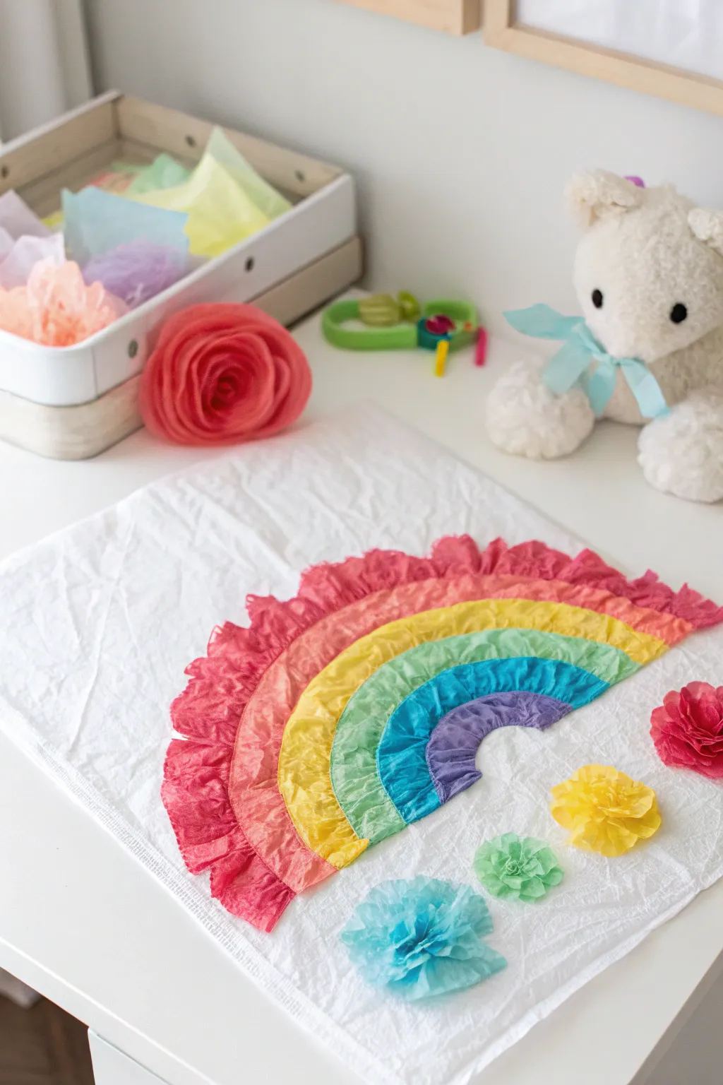 Unleashing Little Creativity: A vibrant splash of colors in minimalist elegance!
