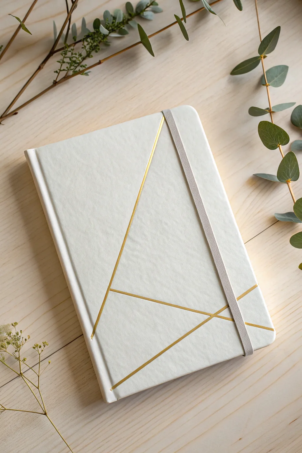 Embrace the art of simplicity with this minimalist journal cover, where less truly becomes more.