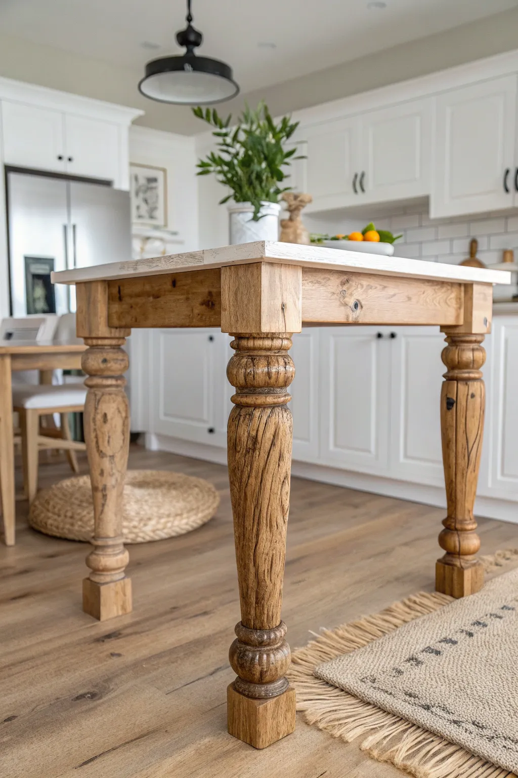 Sustainable Elegance: Embrace eco-friendly style with reclaimed wood in your kitchen design.
