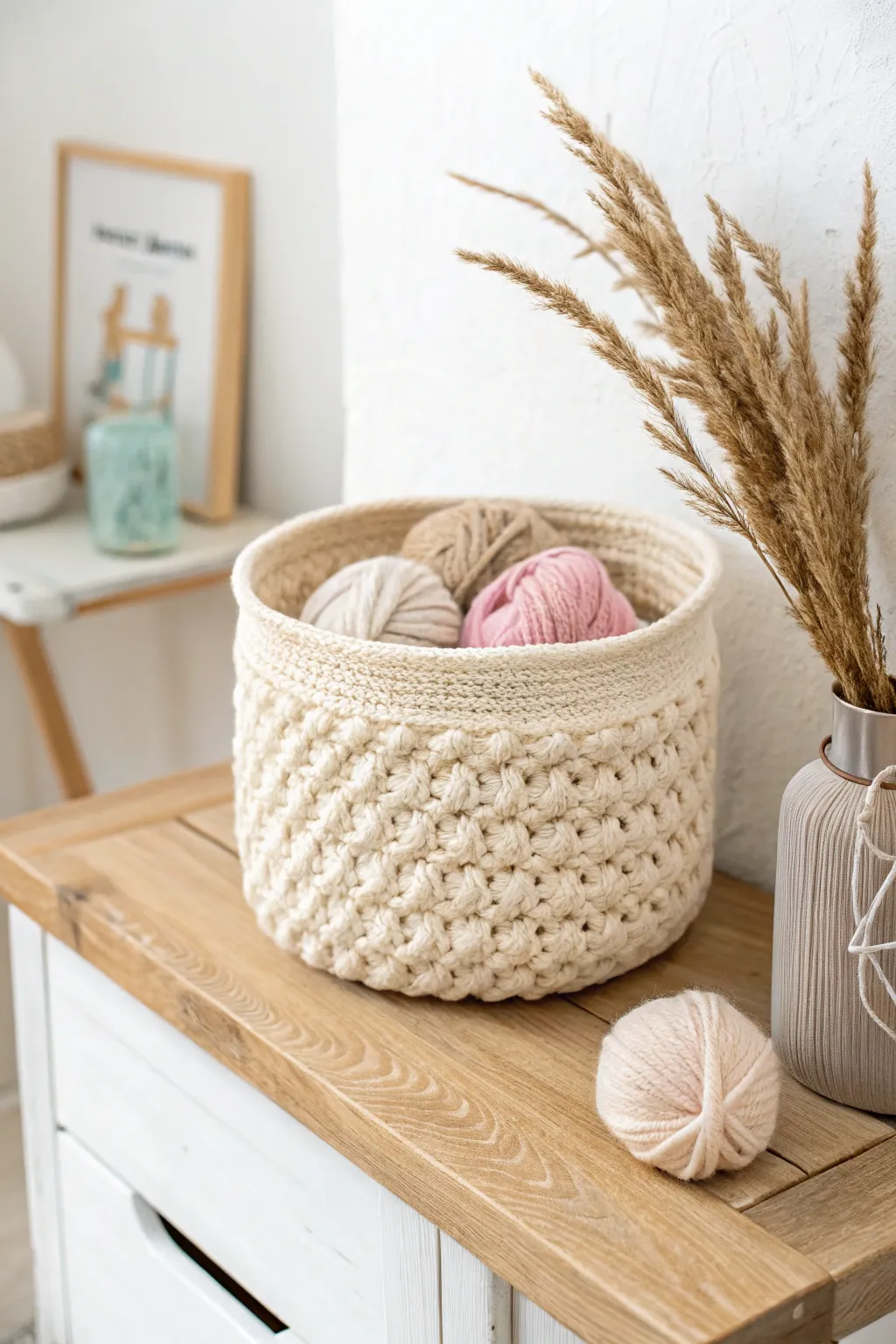 Embrace simplicity and style with our handcrafted knit storage baskets - the perfect blend of functionality and aesthetics.