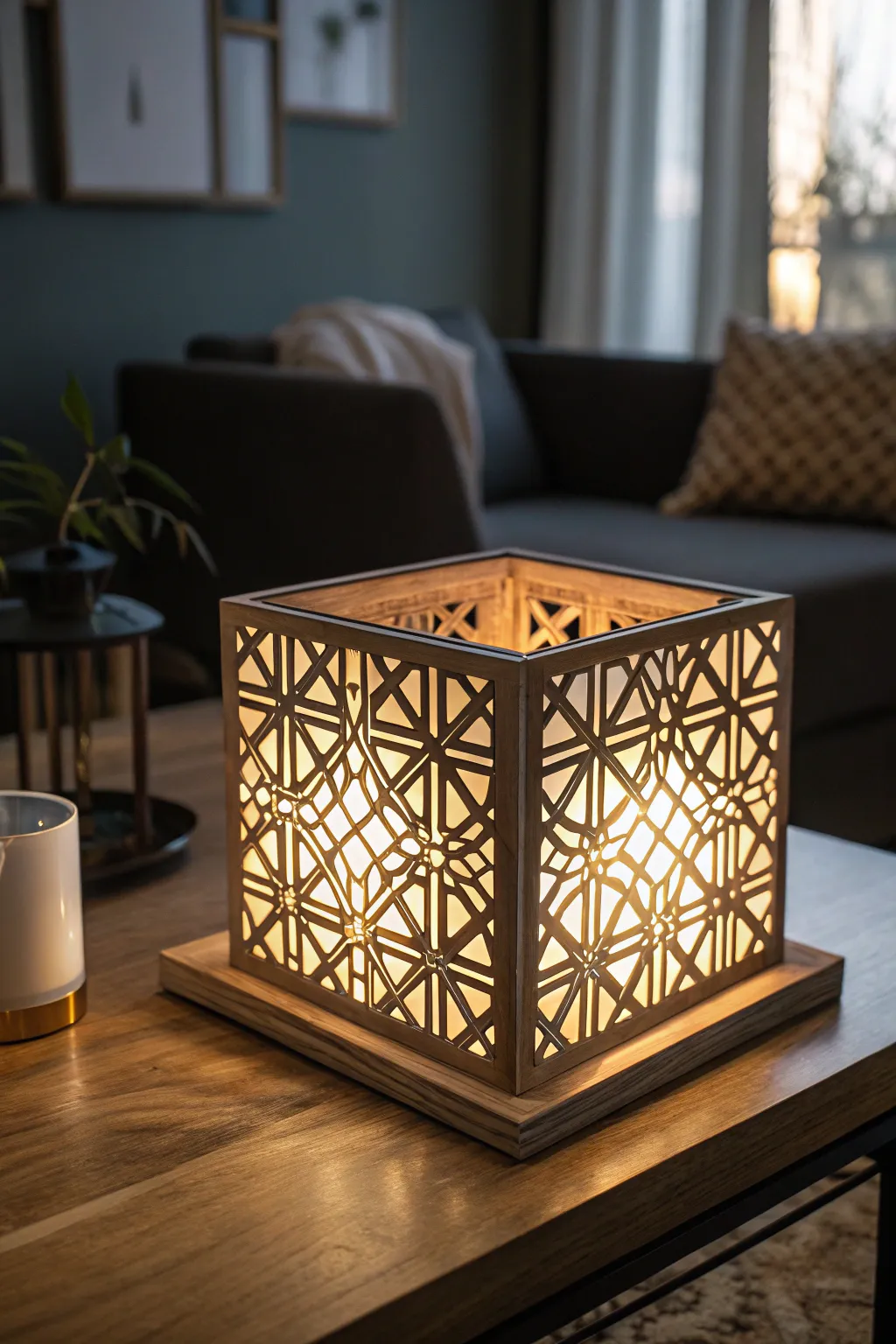 Transform your space with an elegant lighted box—where art meets ambiance.