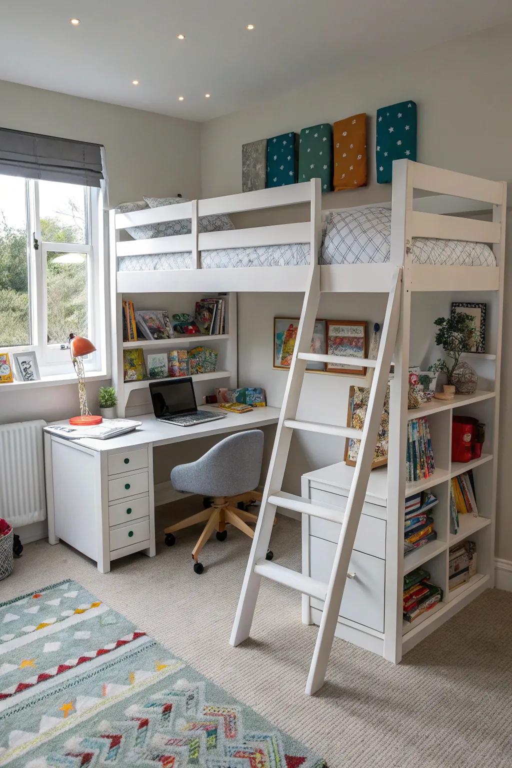 A convertible workspace adapts to your child's needs.
