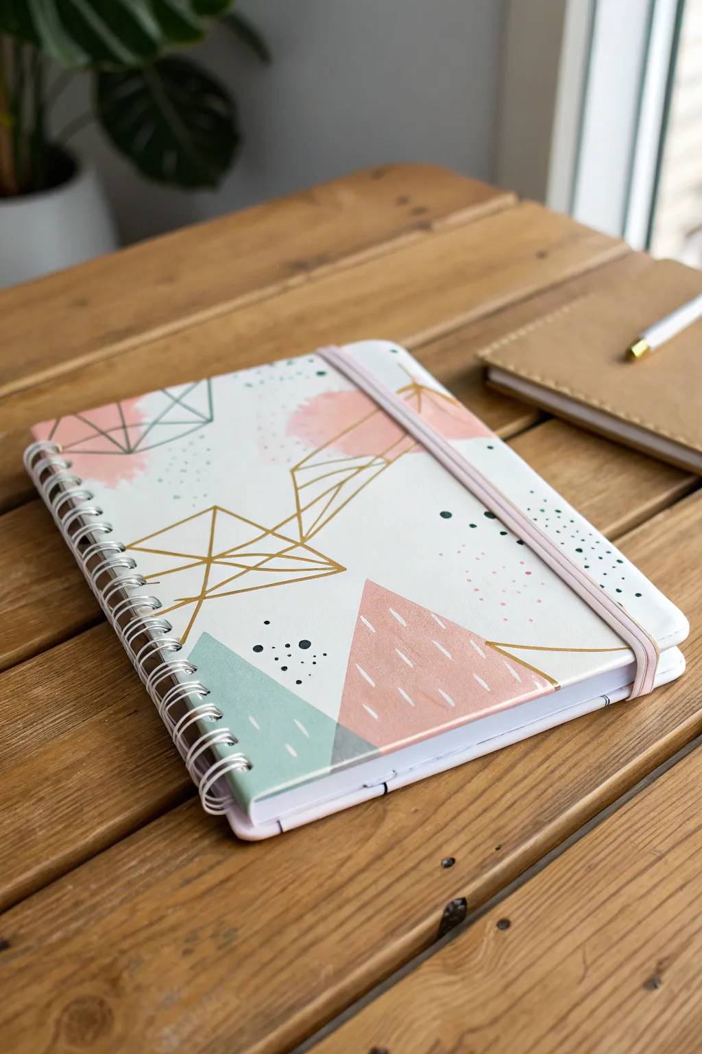 Embrace creativity with a minimalist abstract bullet journal cover—where simplicity meets artistic expression.