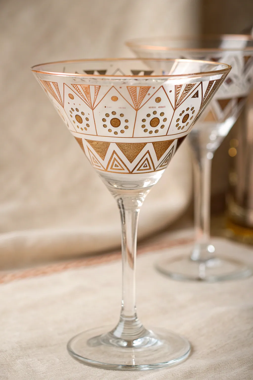 Elevate your glassware collection with timeless geometric artistry. #MinimalistElegance #GeometricGlassware