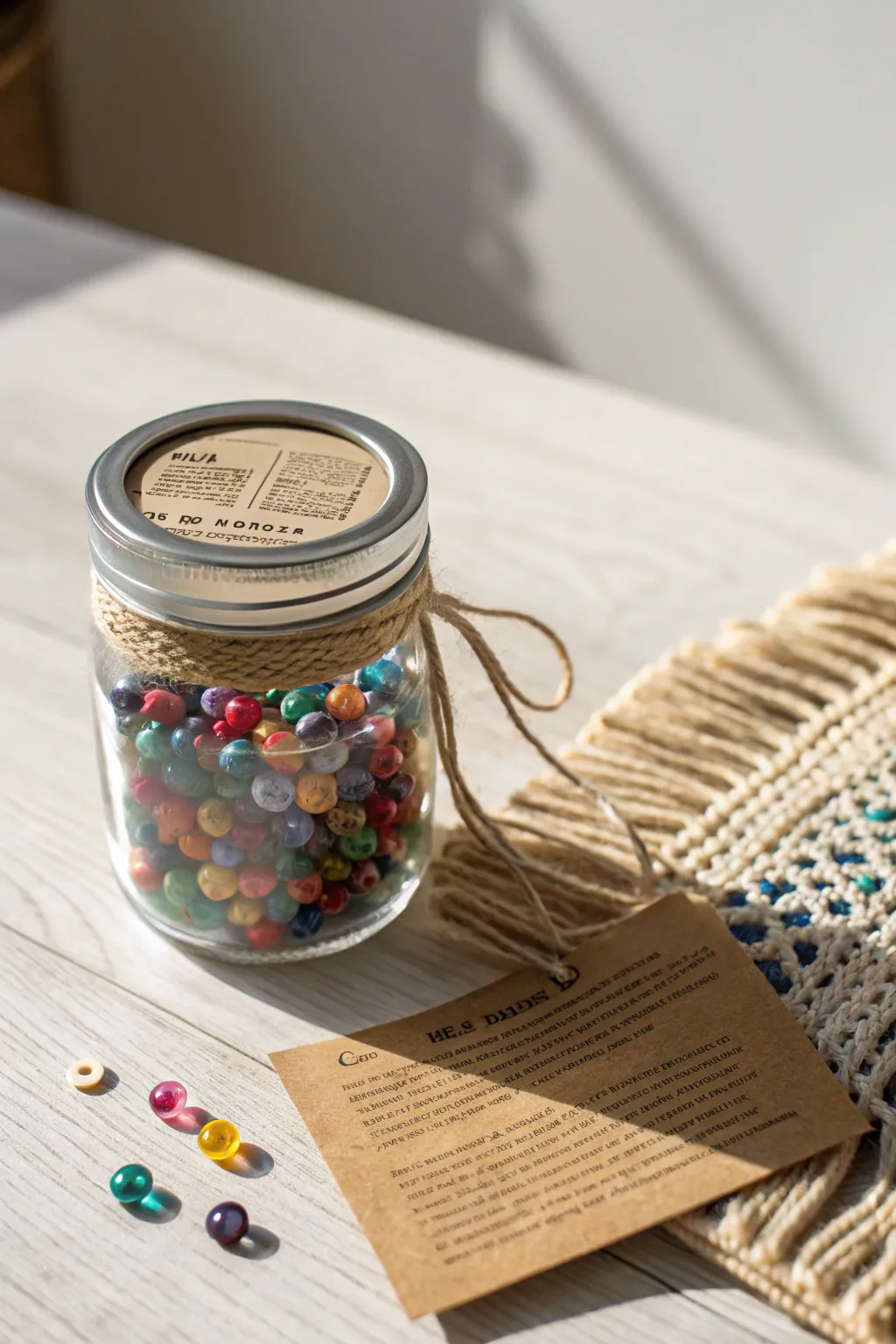 Unleash creativity with this charming mason jar craft kit. Perfect for moments of peaceful crafting bliss.