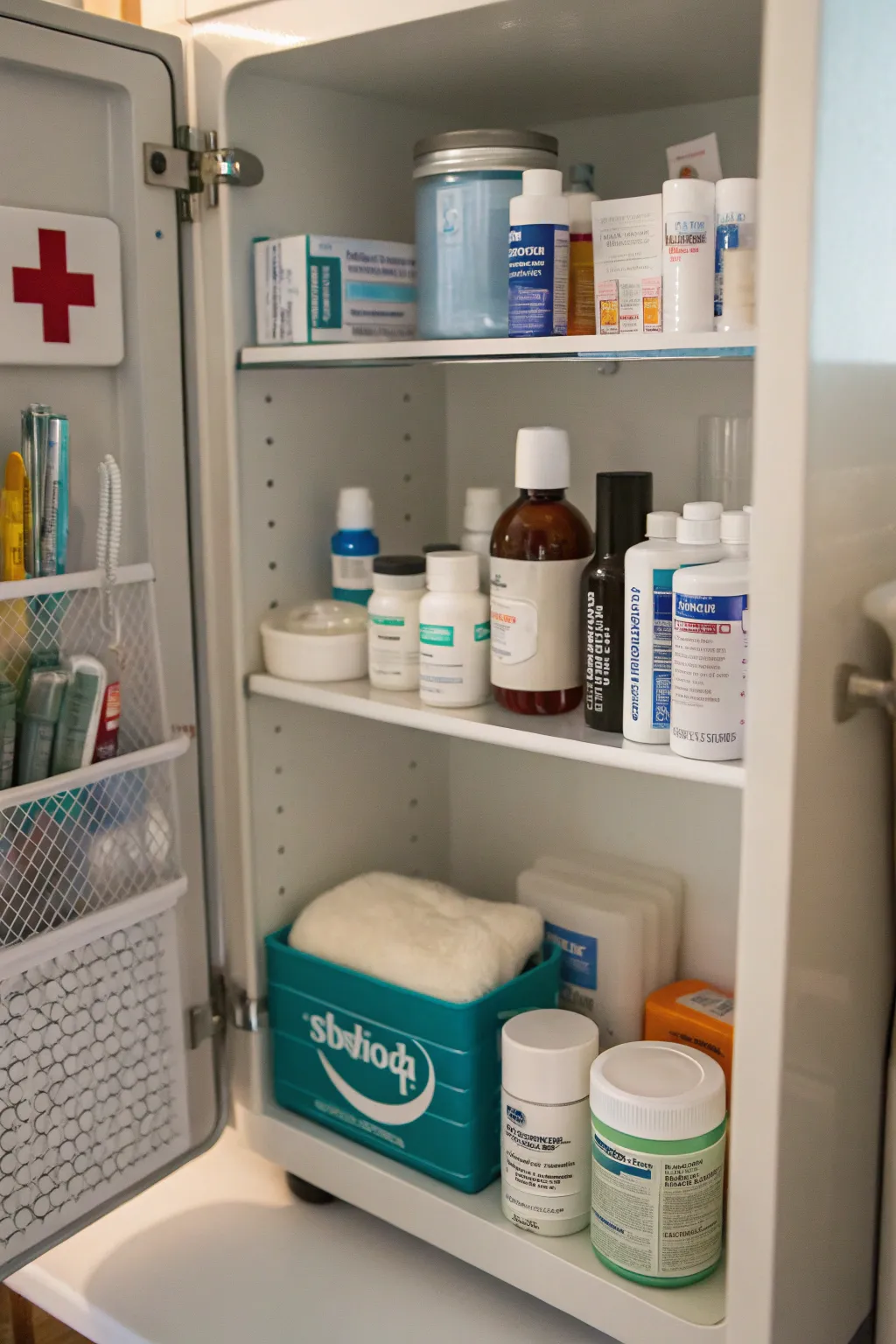 Strategic placement ensures your most-used items are always in reach.