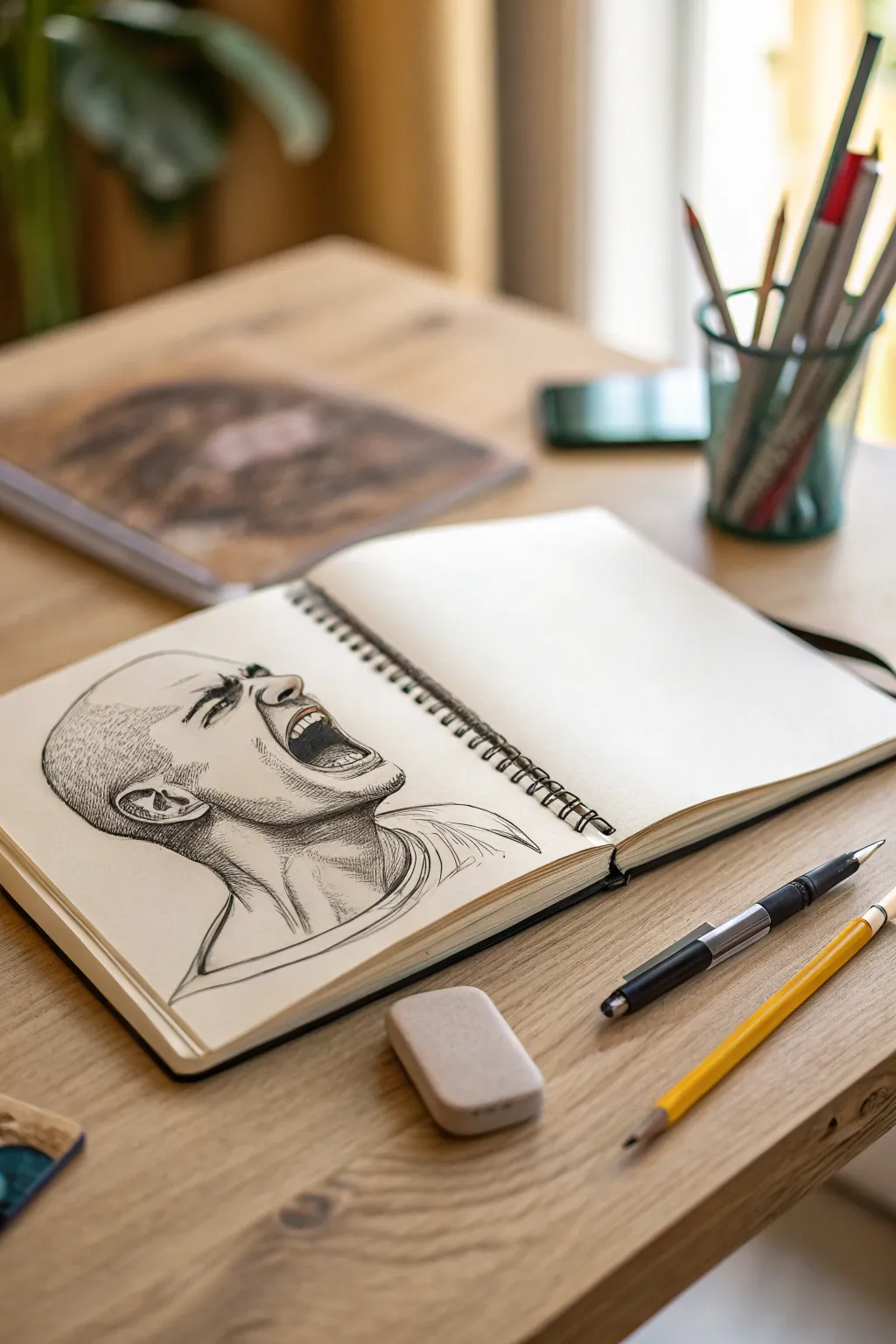 Capture the soul in simplicity: Bold strokes, deep emotions.