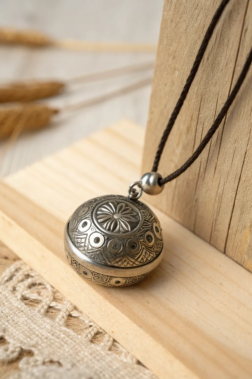 Embrace the charm of sound and simplicity with handcrafted metal beads.