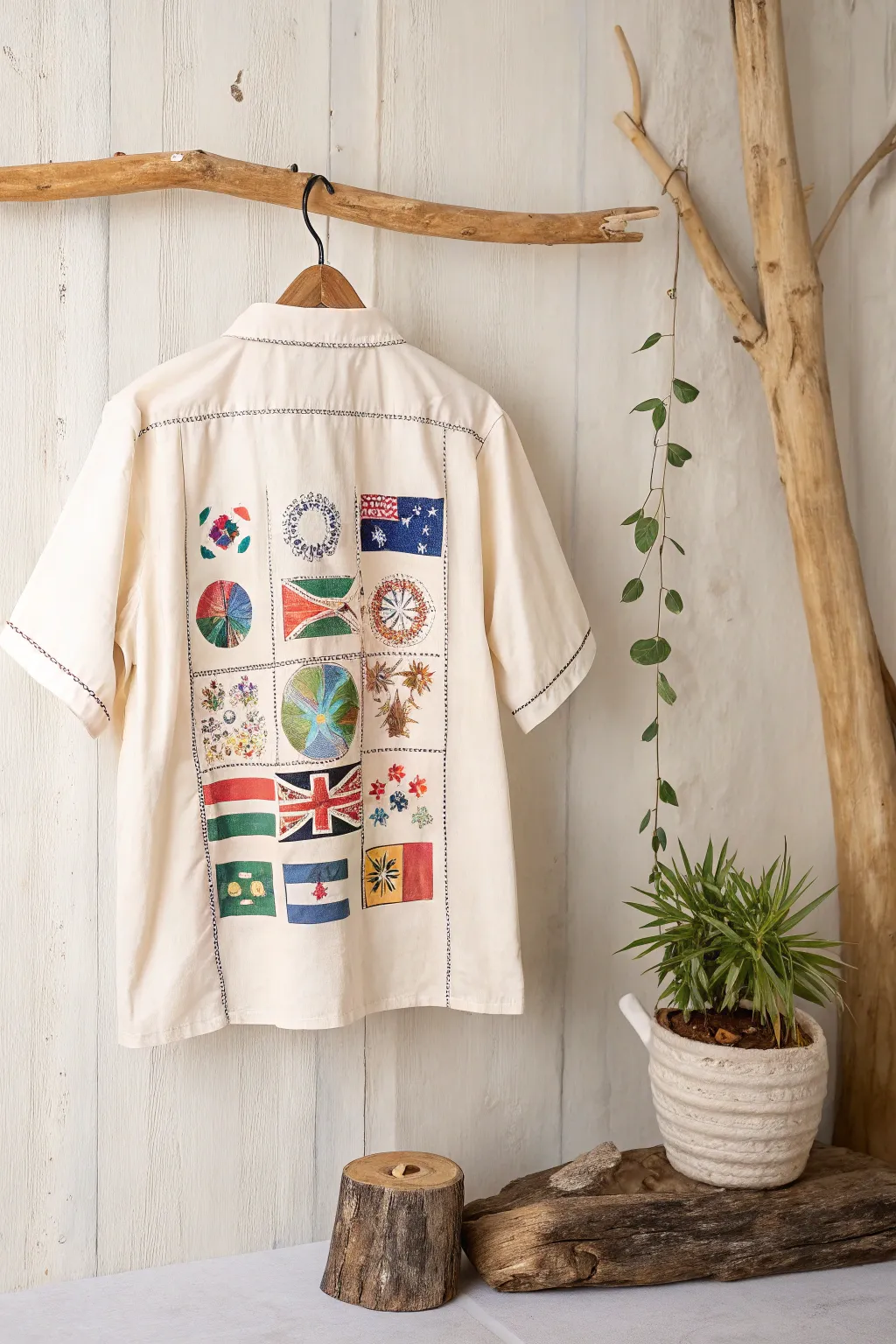Celebrate Diversity: A Shirt that Weaves the World Together.