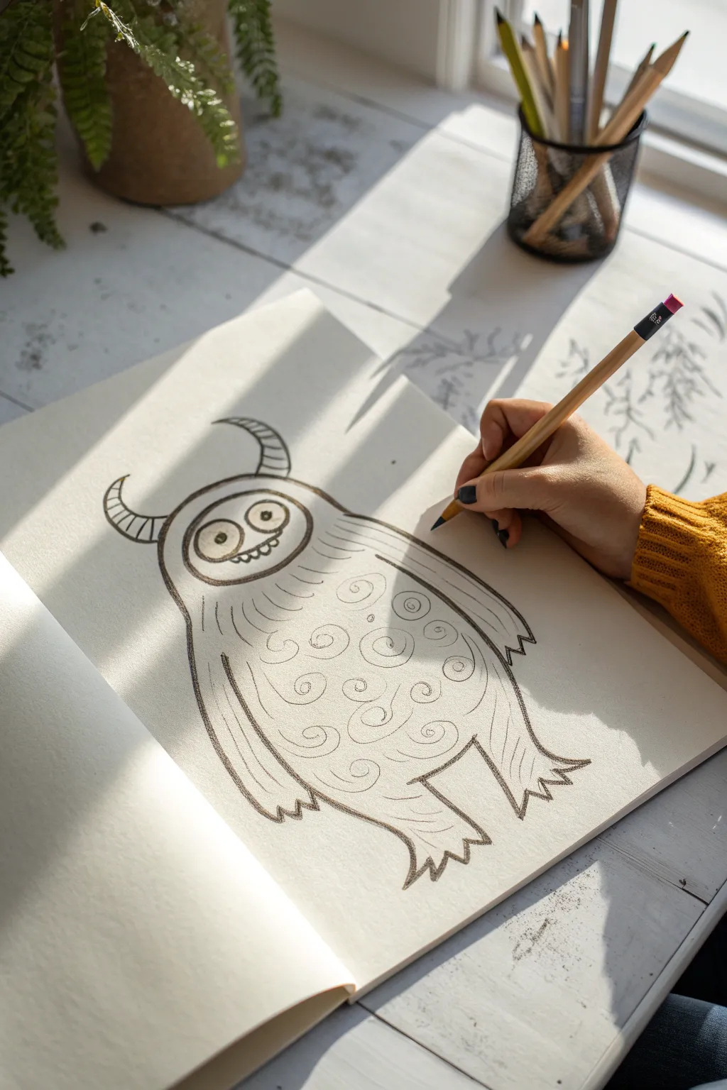Unleash your creativity with minimalist monsters – where simplicity meets charm!