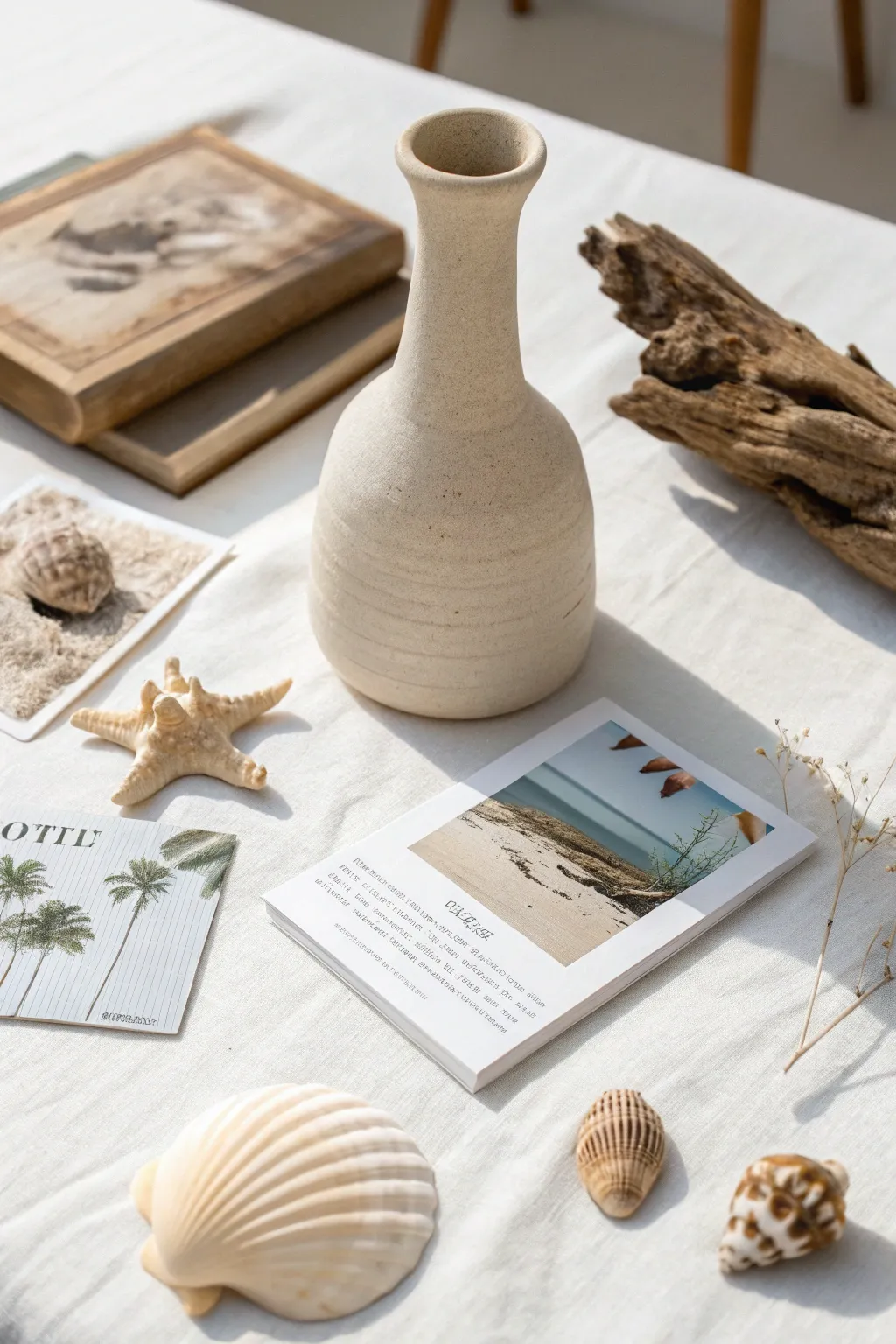Capture the essence of your journeys with a travel-inspired mood board that tells your story through cherished keepsakes.