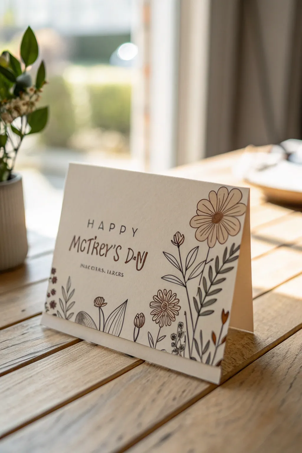 Celebrate Mother's Day with a touch of elegance and simplicity. 🌸 #MinimalistBeauty #FloralDesign